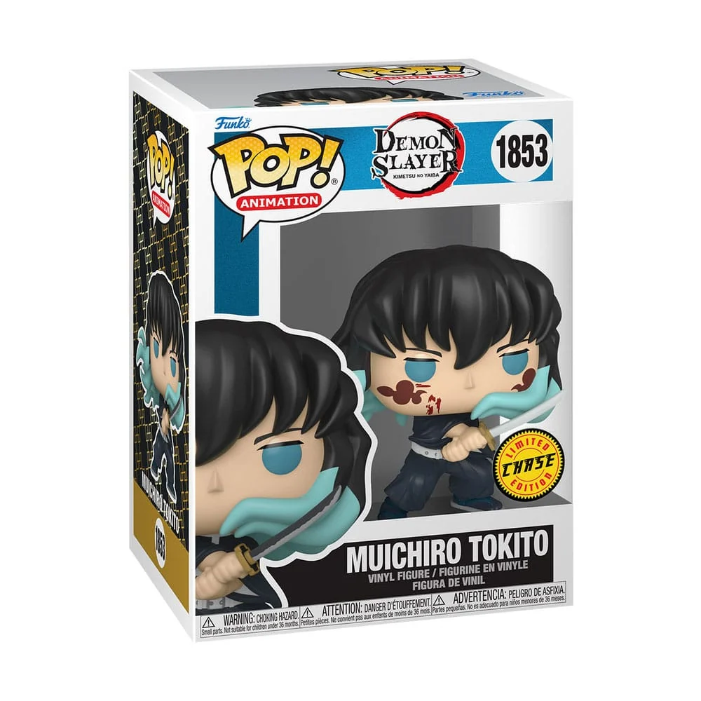 DEMON SLAYER: KIMETSU NO YAIBA POP! ANIMATION VINYL FIGURE MUICHIRO (ATTACK) W/C P039465 - Image 3