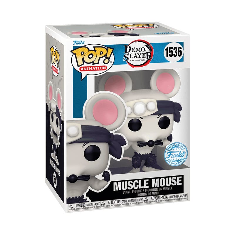 DEMON SLAYER: KIMETSU NO YAIBA POP! ANIMATION VINYL FIGURE MUSCLE MOUSE EXCLUSIV P038332 - Image 2