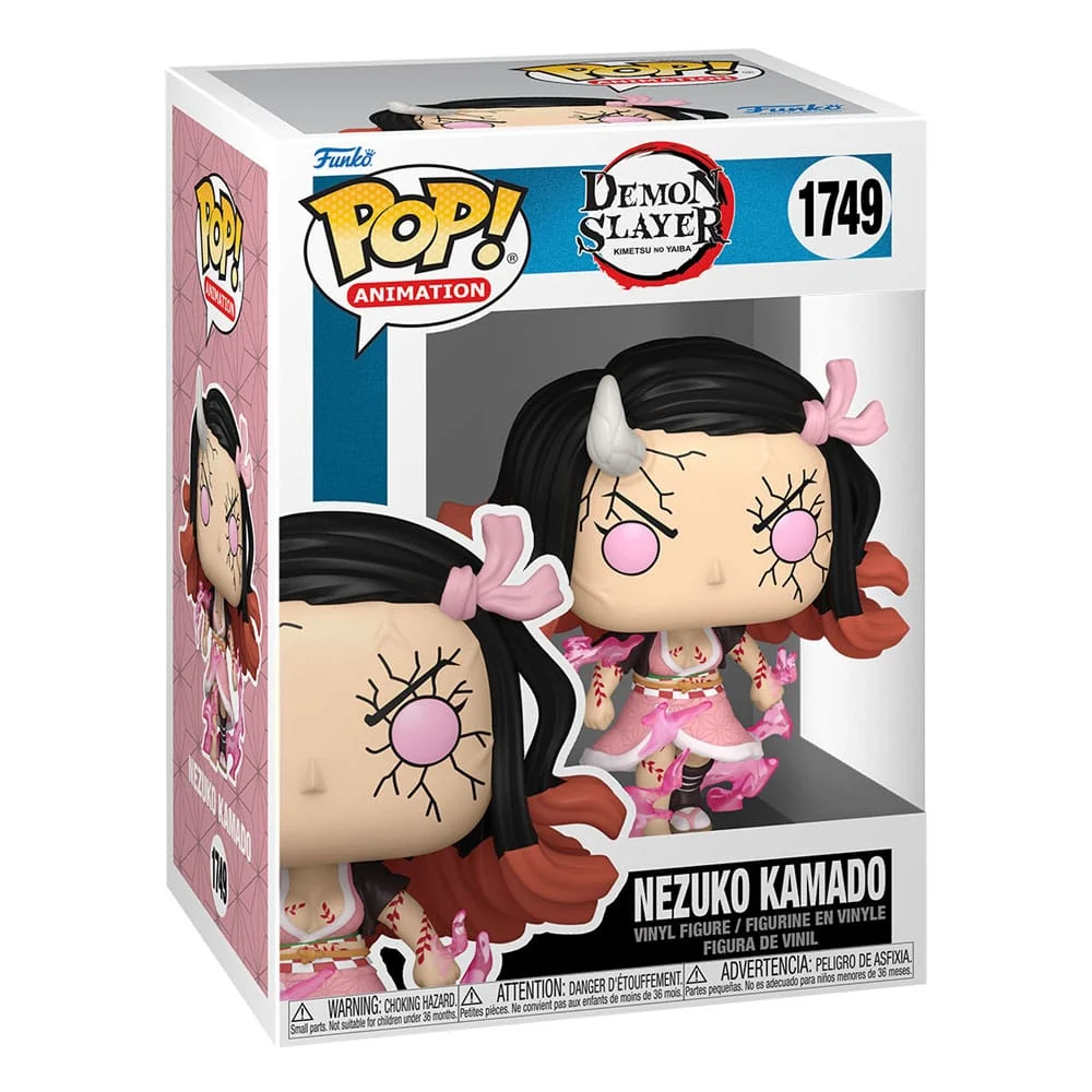 Demon Slayer: Kimetsu no Yaiba POP! Animation Vinyl Figures Nezuko(Demon Form) 9 P038647 - Image 2