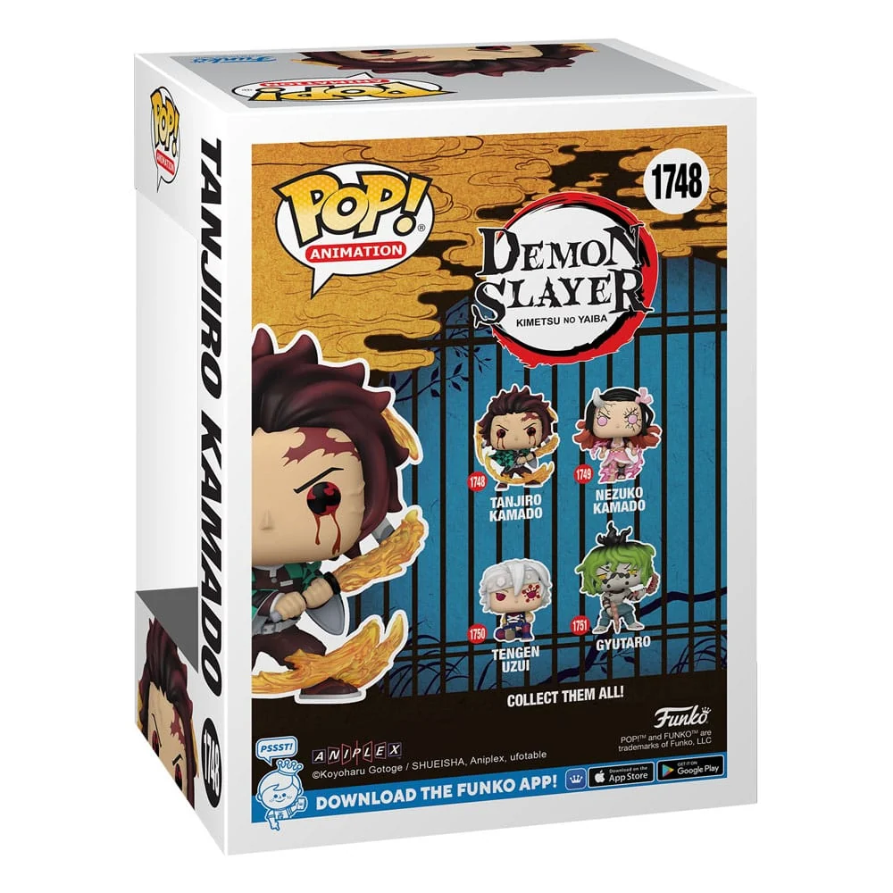 Demon Slayer: Kimetsu no Yaiba POP! Animation Vinyl Figures Tanjiro(Sun Breathin P038648 - Image 2
