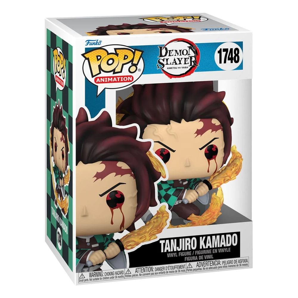 Demon Slayer: Kimetsu no Yaiba POP! Animation Vinyl Figures Tanjiro(Sun Breathin P038648 - Image 3