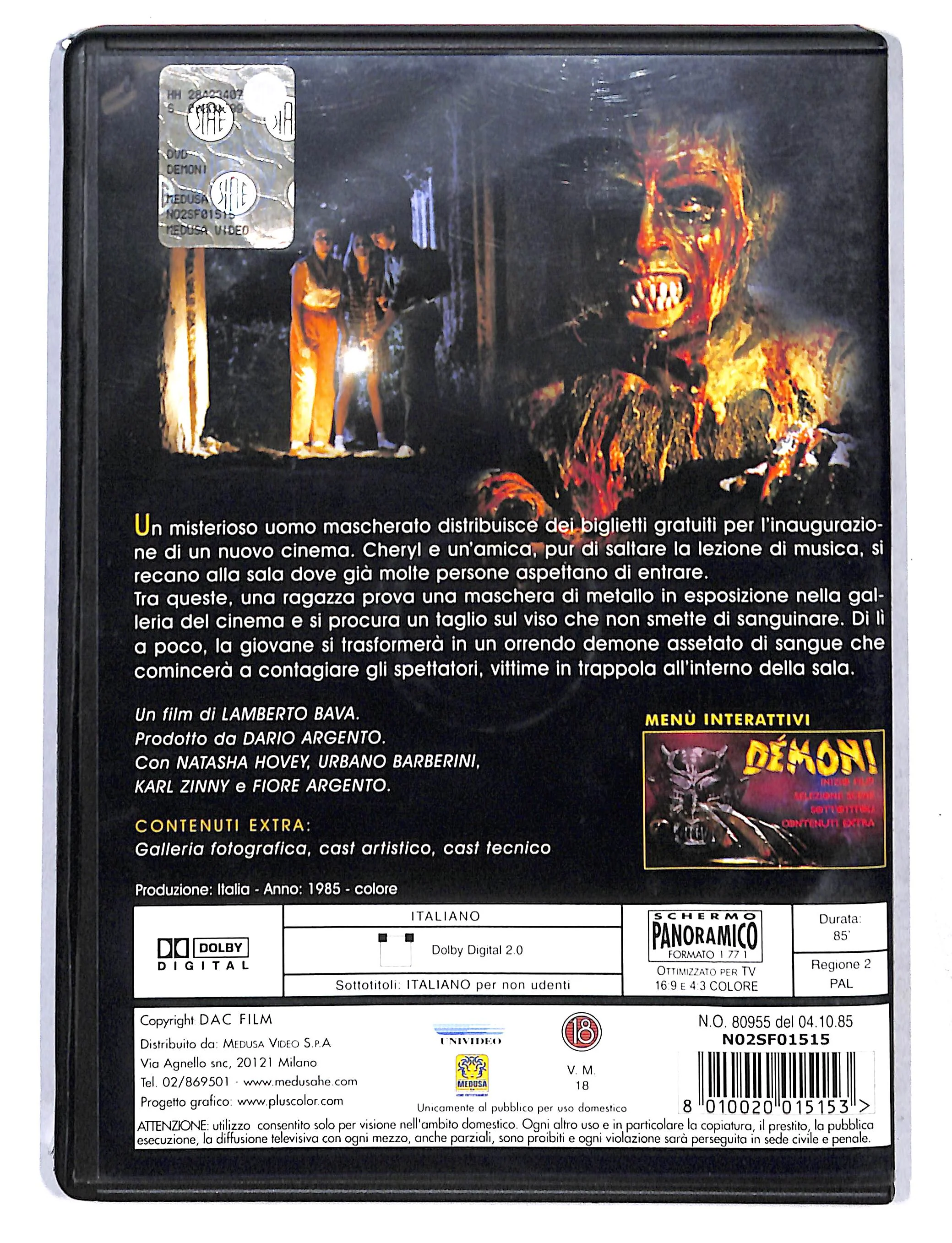 EBOND Demoni NOLEGGIO DVD DB751822 - Image 2