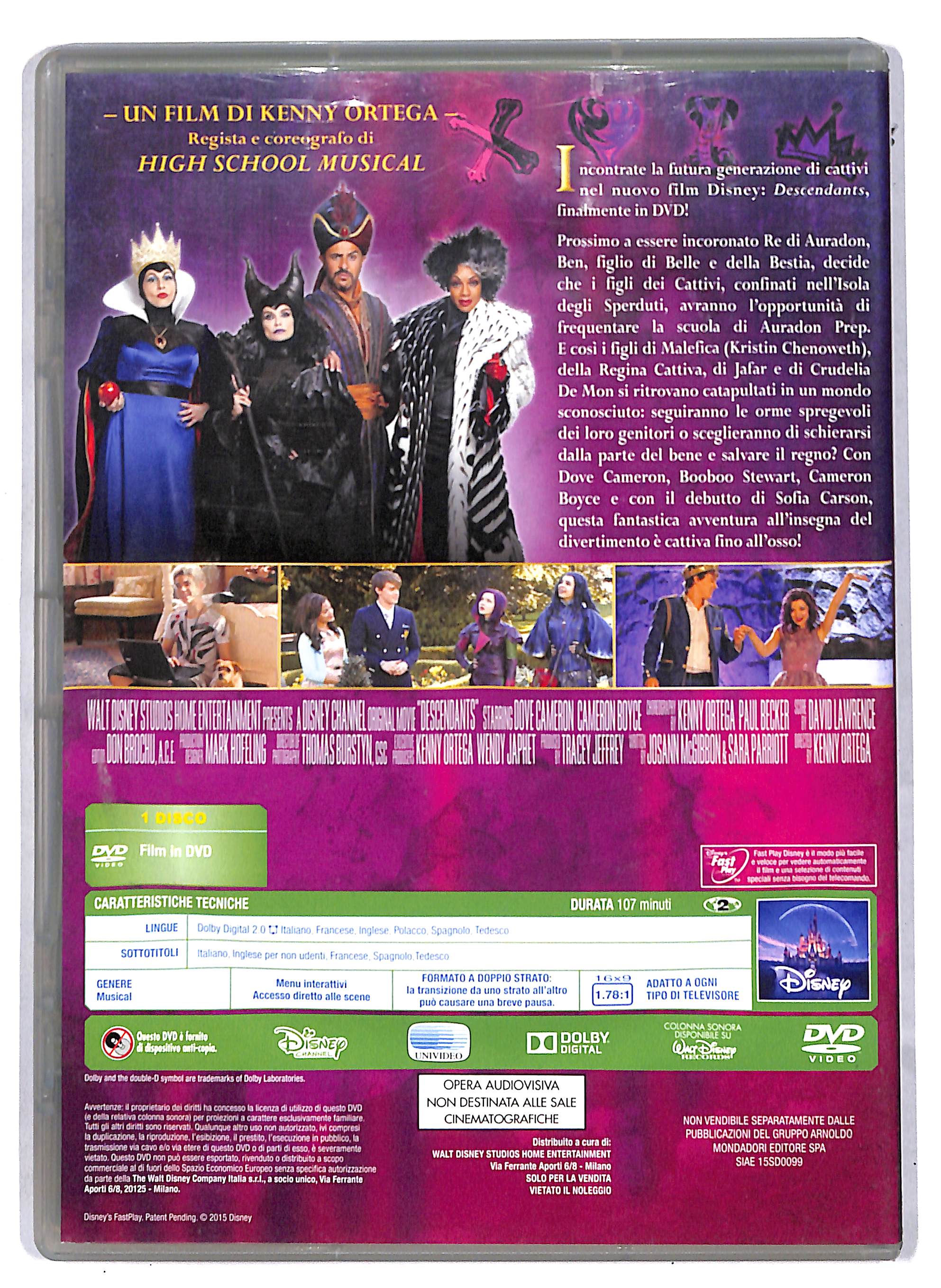 EBOND Descendants EDITORIALE DVD DB734348 - Image 2