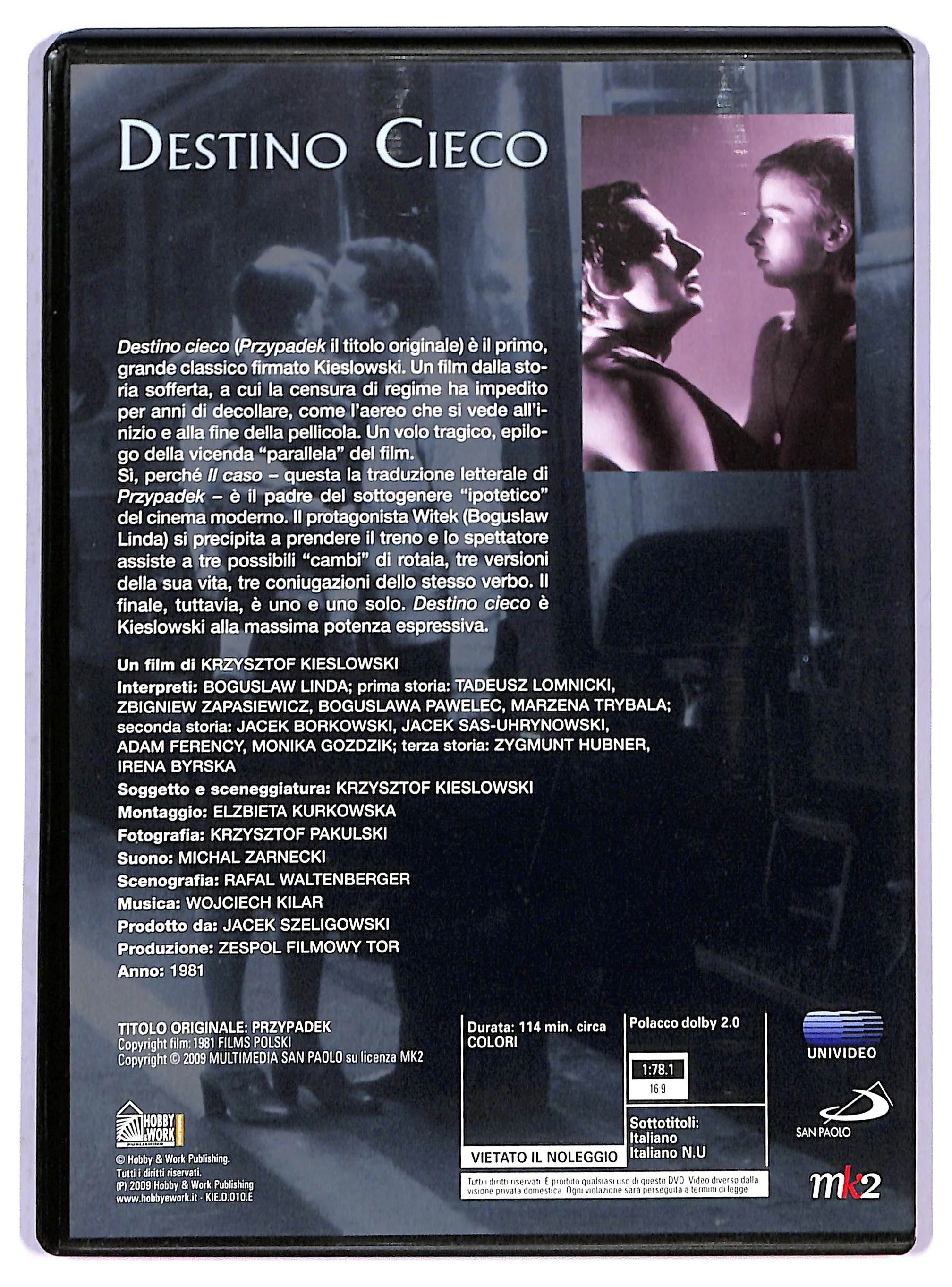 EBOND Destino cieco / Il caso EDITORIALE DVD DB692913 - Image 2