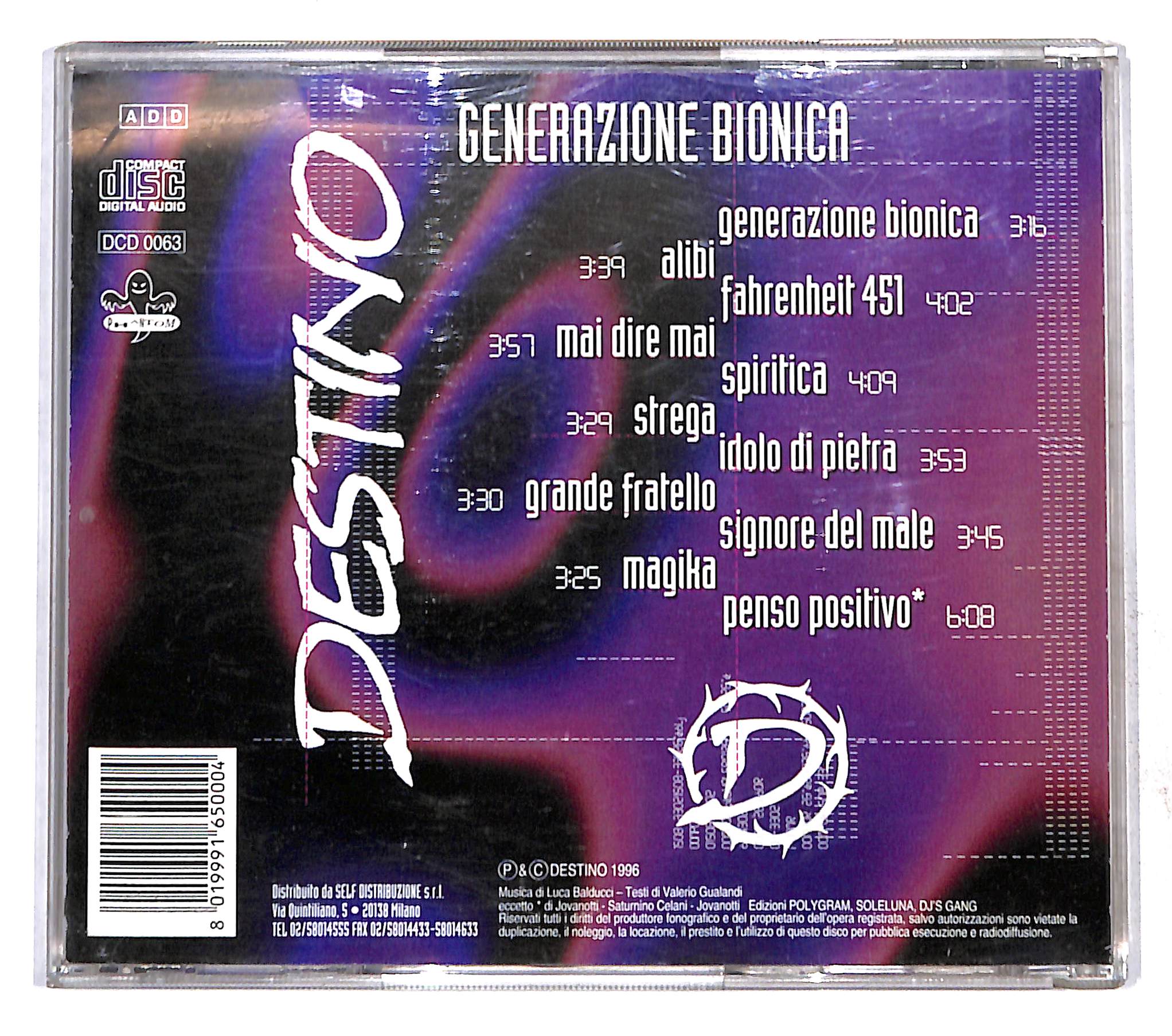 EBOND Destino - Generazione Bionica CD CB109759 - Image 2