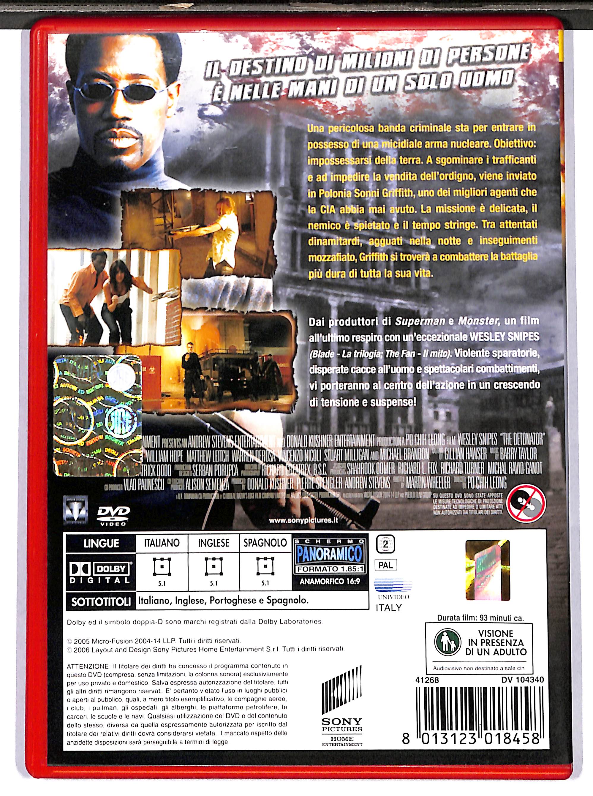 EBOND detonator gioco mortale NOLEGGIO DVD DB743825 - Image 2