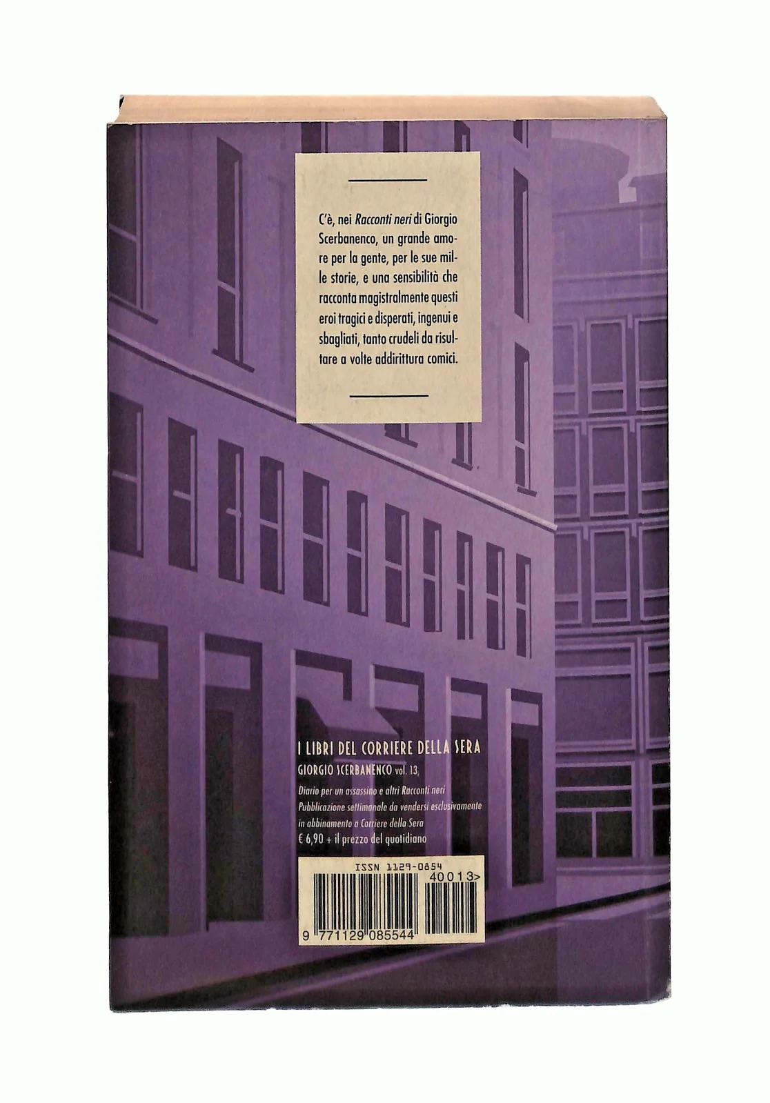 EBOND Diario Per Un Assassino e Altri Racconti Scerbanenco Libro LI048380 - Image 2
