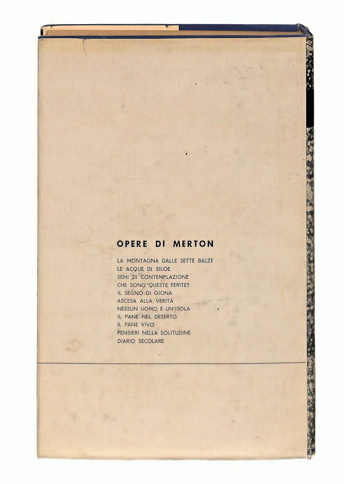 EBOND Diario Secolare Thomas Merton Garzanti 1960 Libro LI047912 - Image 2