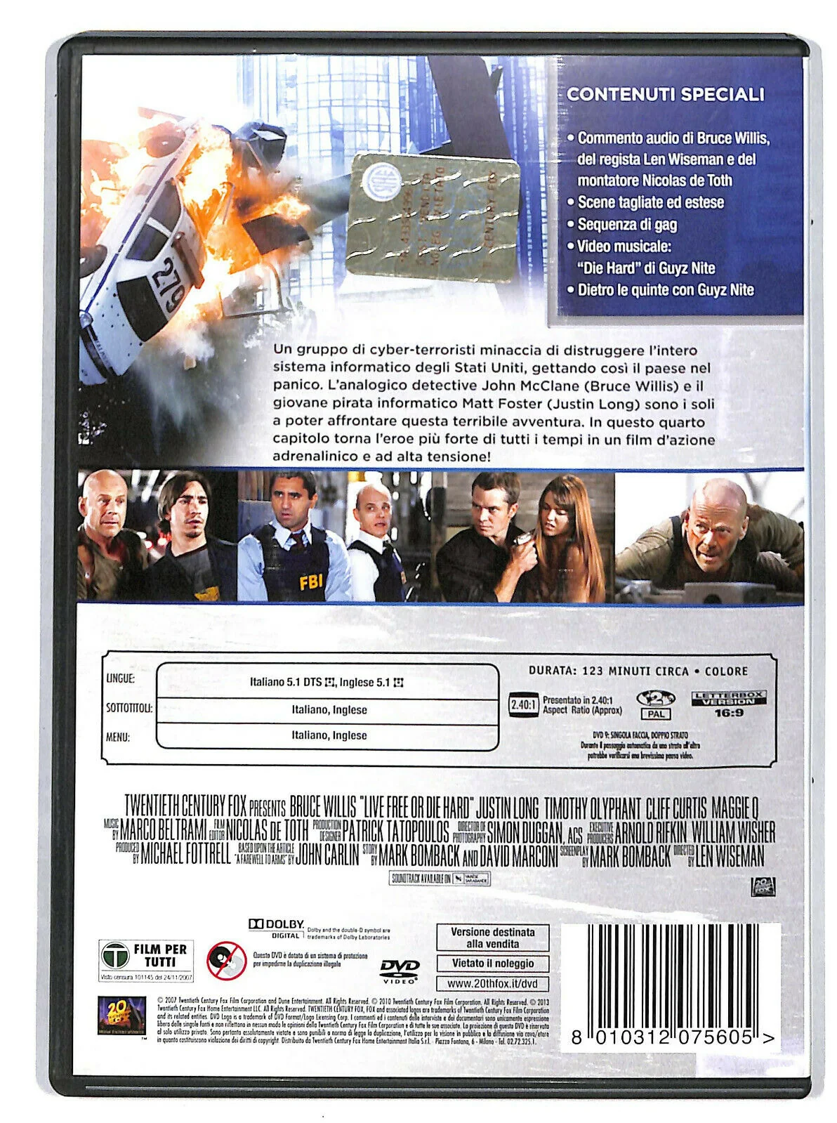 EBOND Die Hard - Vivere o Morire DVD DB773338 - Image 2