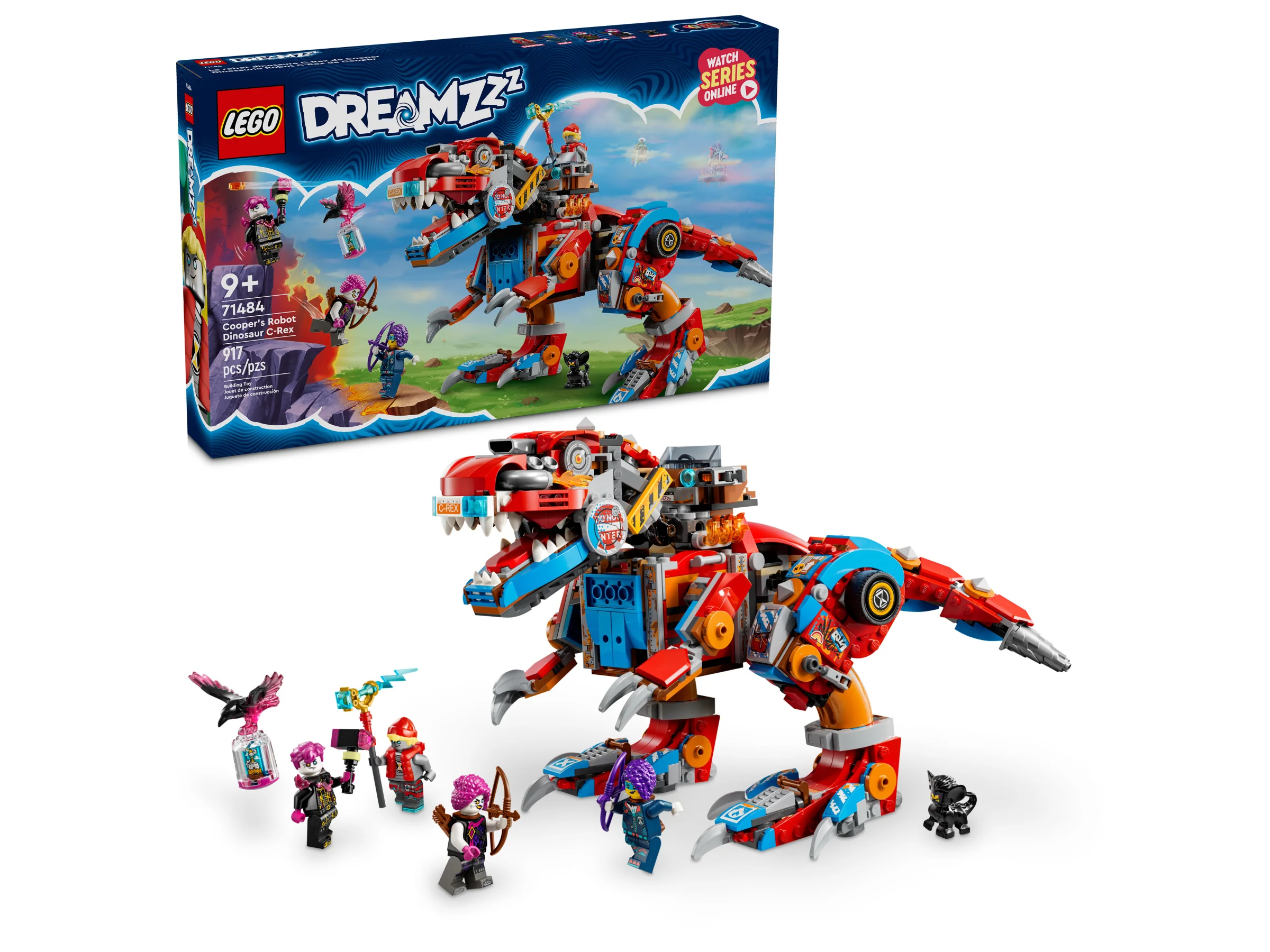 LEGO 71484 Dinosauro robot C-Rex di Cooper