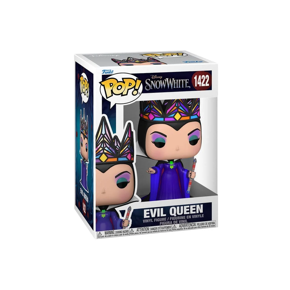 DISNEY POP! DISNEY VINYL FIGURE EVIL QUEEN (BLACK & PURPLE GOWN) 9 CM P038179 - Image 2