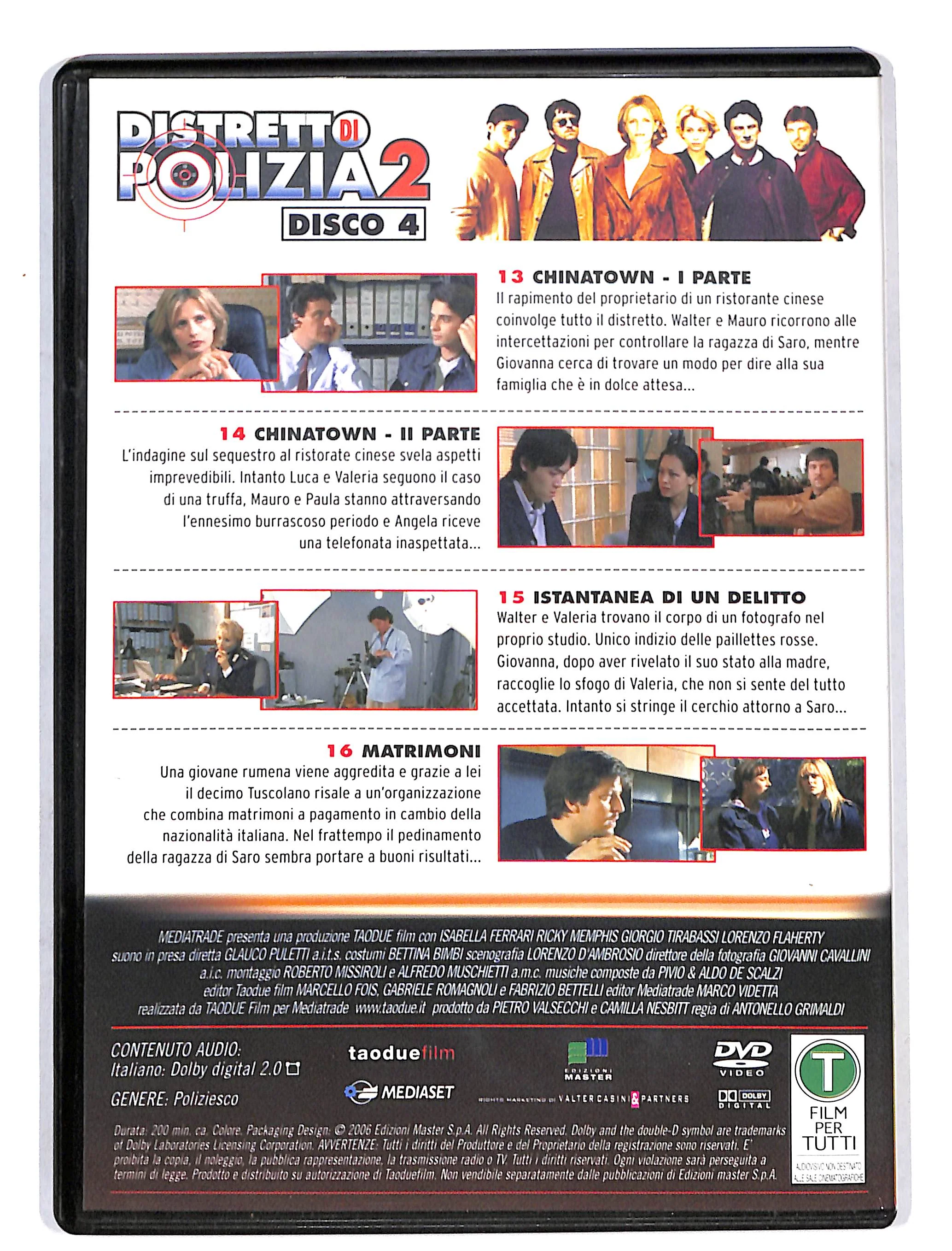 EBOND Distretto di Polizia 2 disco 4 EDITORIALE DVD DB719426 - Image 2