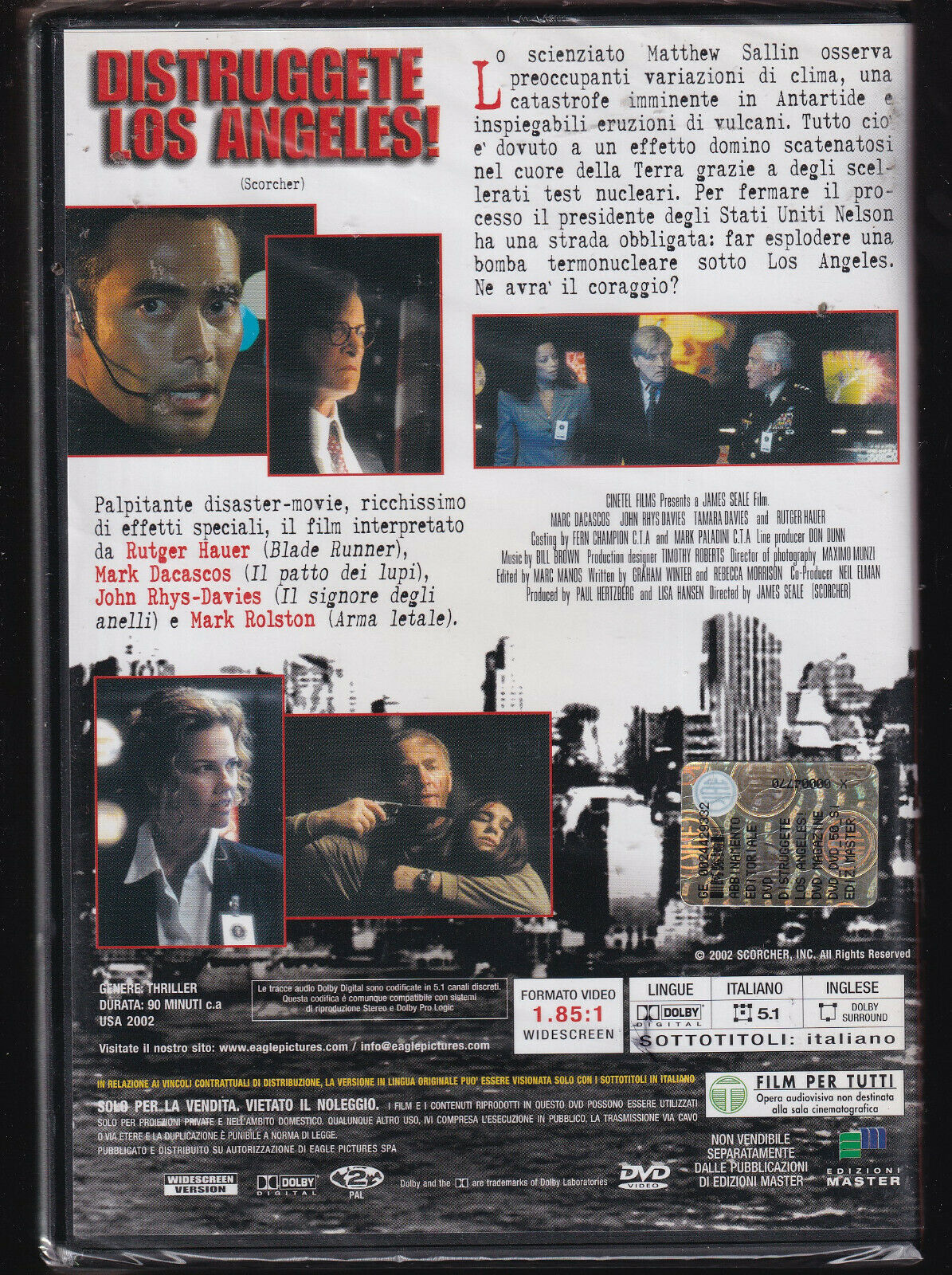 EBOND Distruggete Los Angeles Editoriale Ed Master DVD DB713814 - Image 2