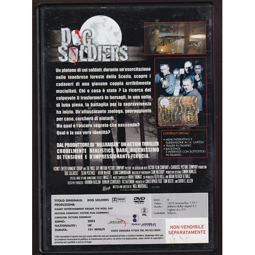 EBOND Dog Soldiers Editoriale DVD DB768828 - Image 2