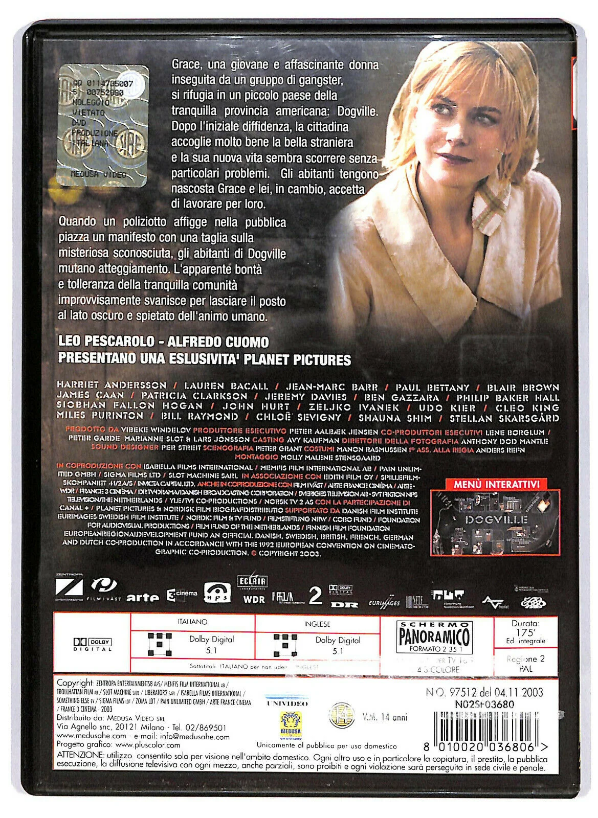 EBOND Dogville DVD DB741630 - Image 2