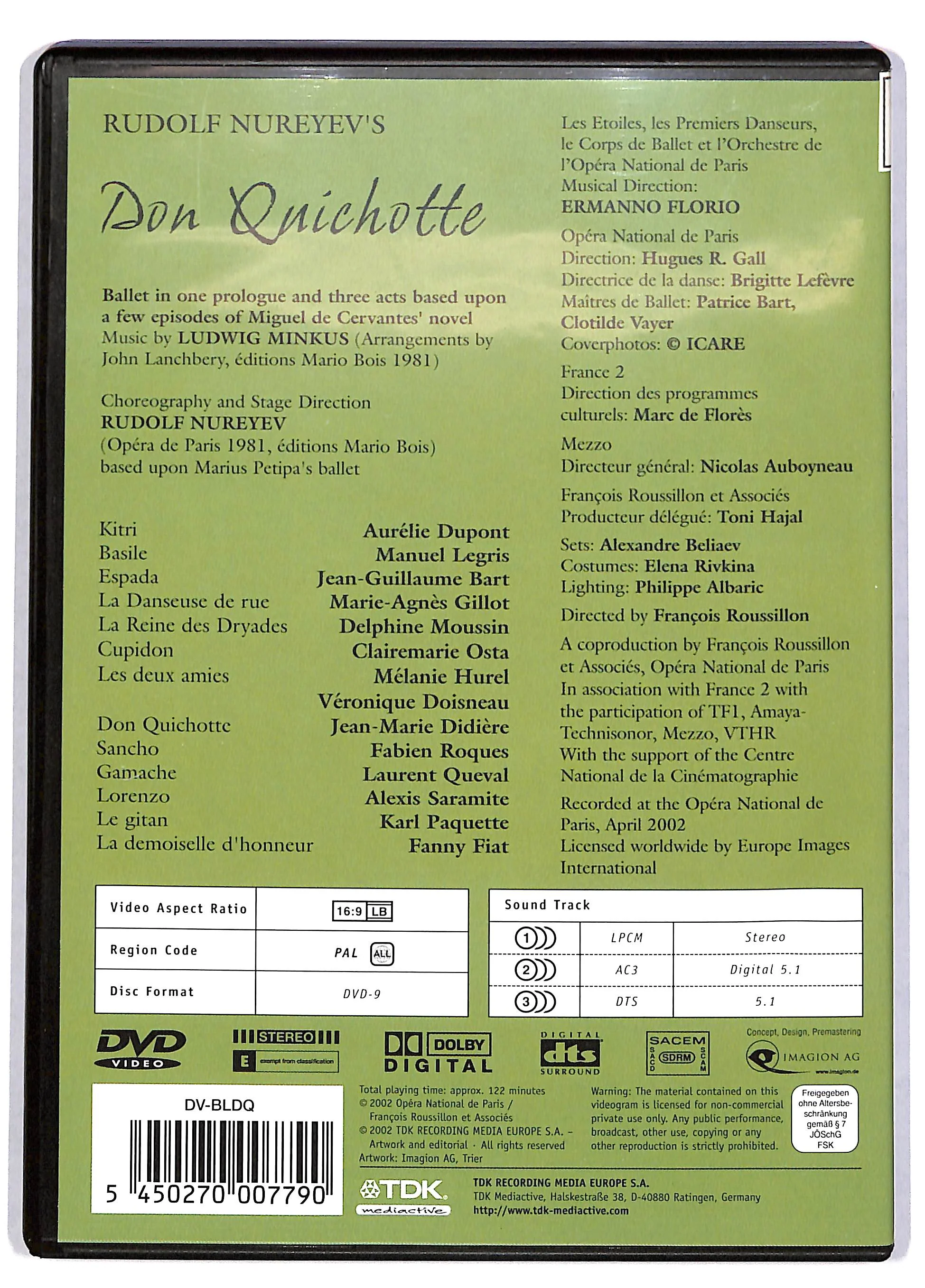EBOND Don Quichotte - Opera National de Paris DVD DB751611 - Image 2