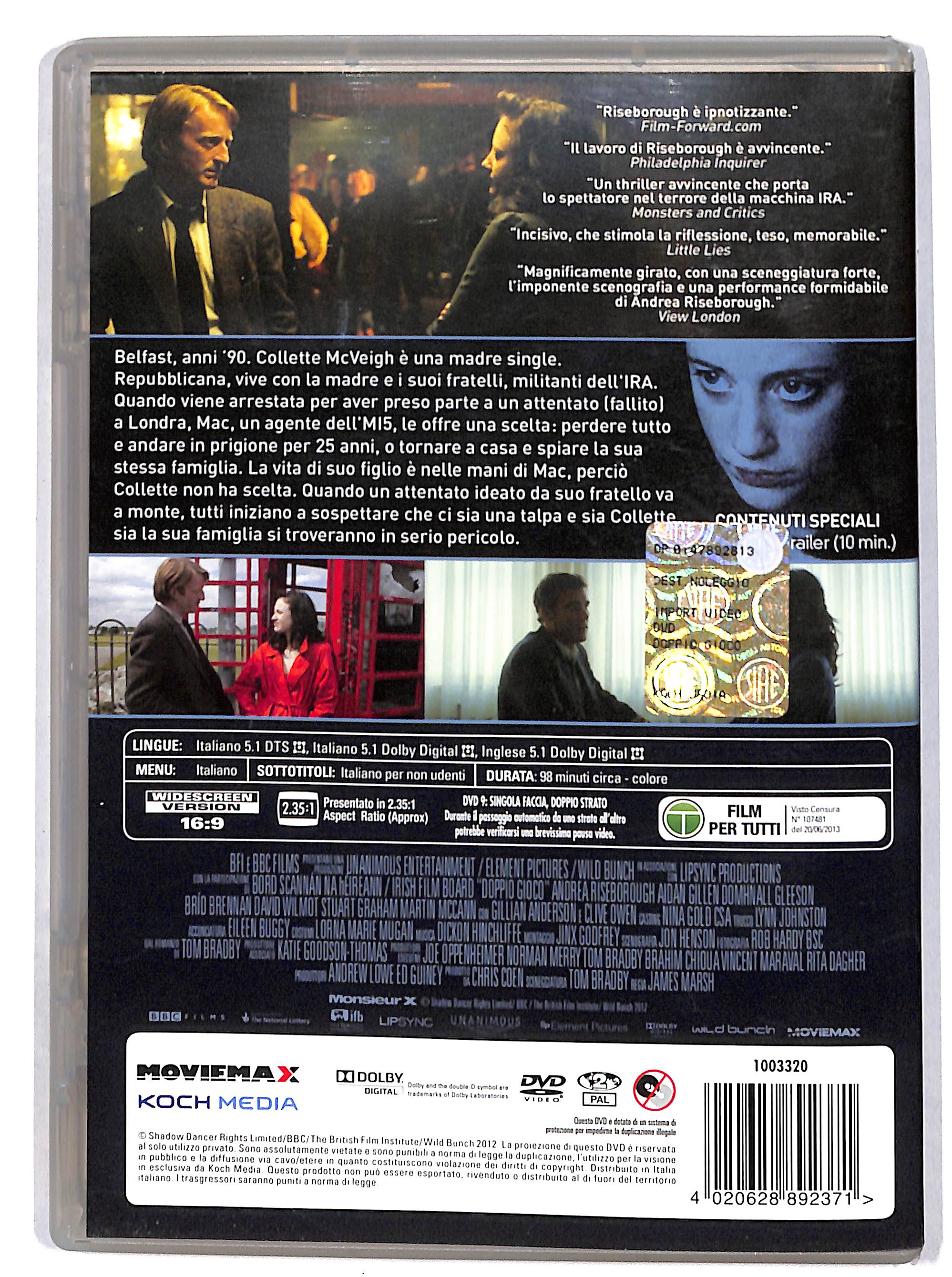 EBOND DOPPIO GIOCO , LA VERITA’ SI NASCONDE NELL’OMBRA NOLEGGIO DVD DB747739 - Image 2