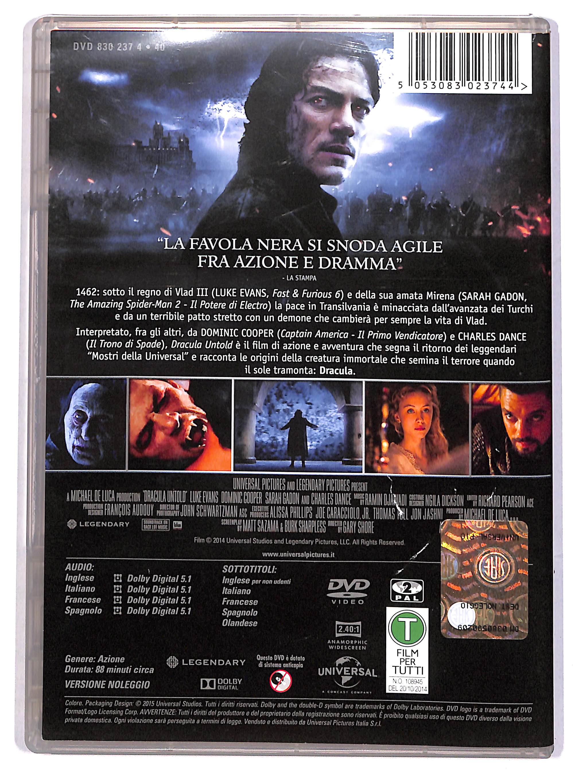 EBOND Dracula Untold Noleggio DVD DB759623 - Image 2
