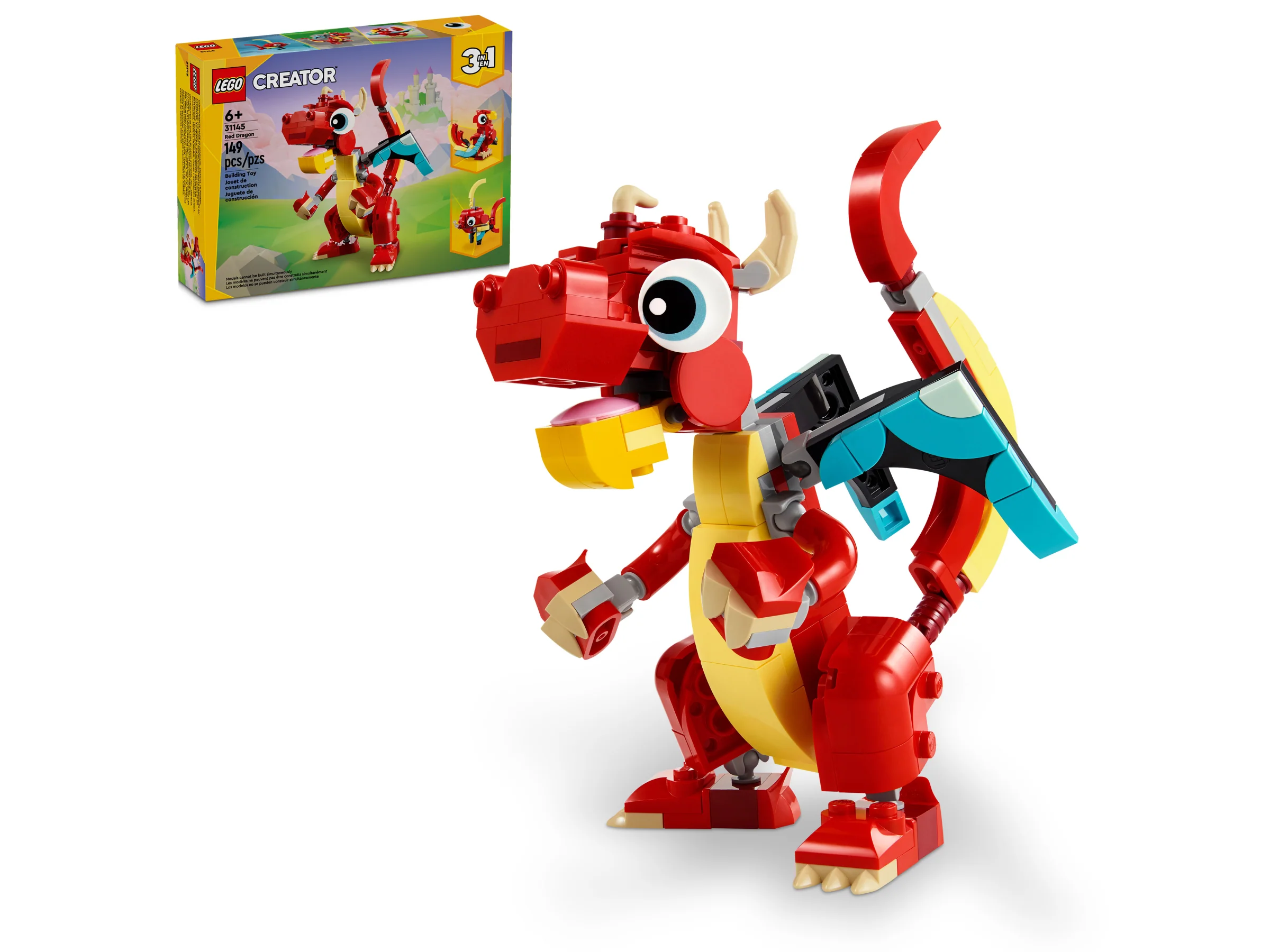 LEGO 31145 Drago rosso - Image 2