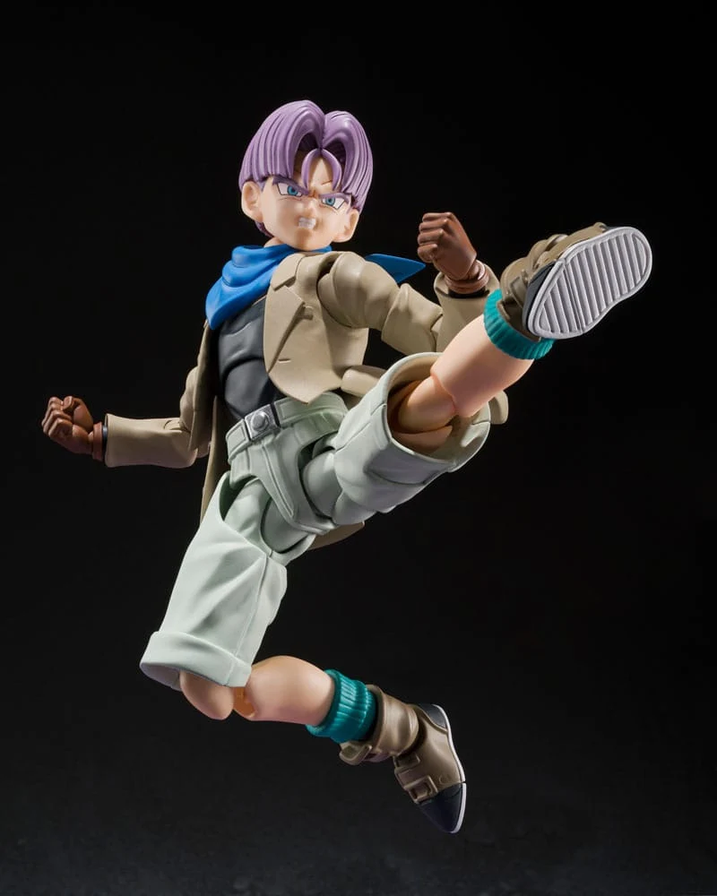 DRAGON BALL GT S.H. FIGUARTS ACTION FIGURE TRUNKS 12 CM P034314 - Image 5