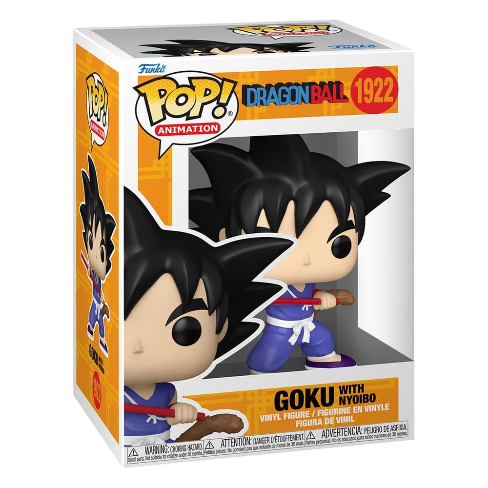 DRAGON BALL POP! ANIMATION VINYL FIGURE GOKU(NYOIBOU) 9 CM P039209 - Image 2