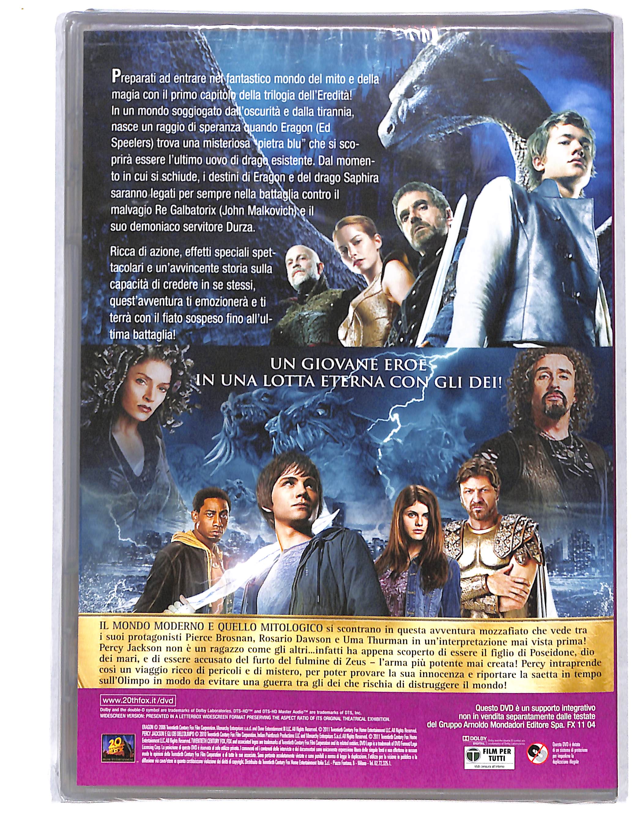 EBOND Dragon & Percy Jackson e gli dei dell'Olimpo EDITORIALE DVD DB736146 - Image 2