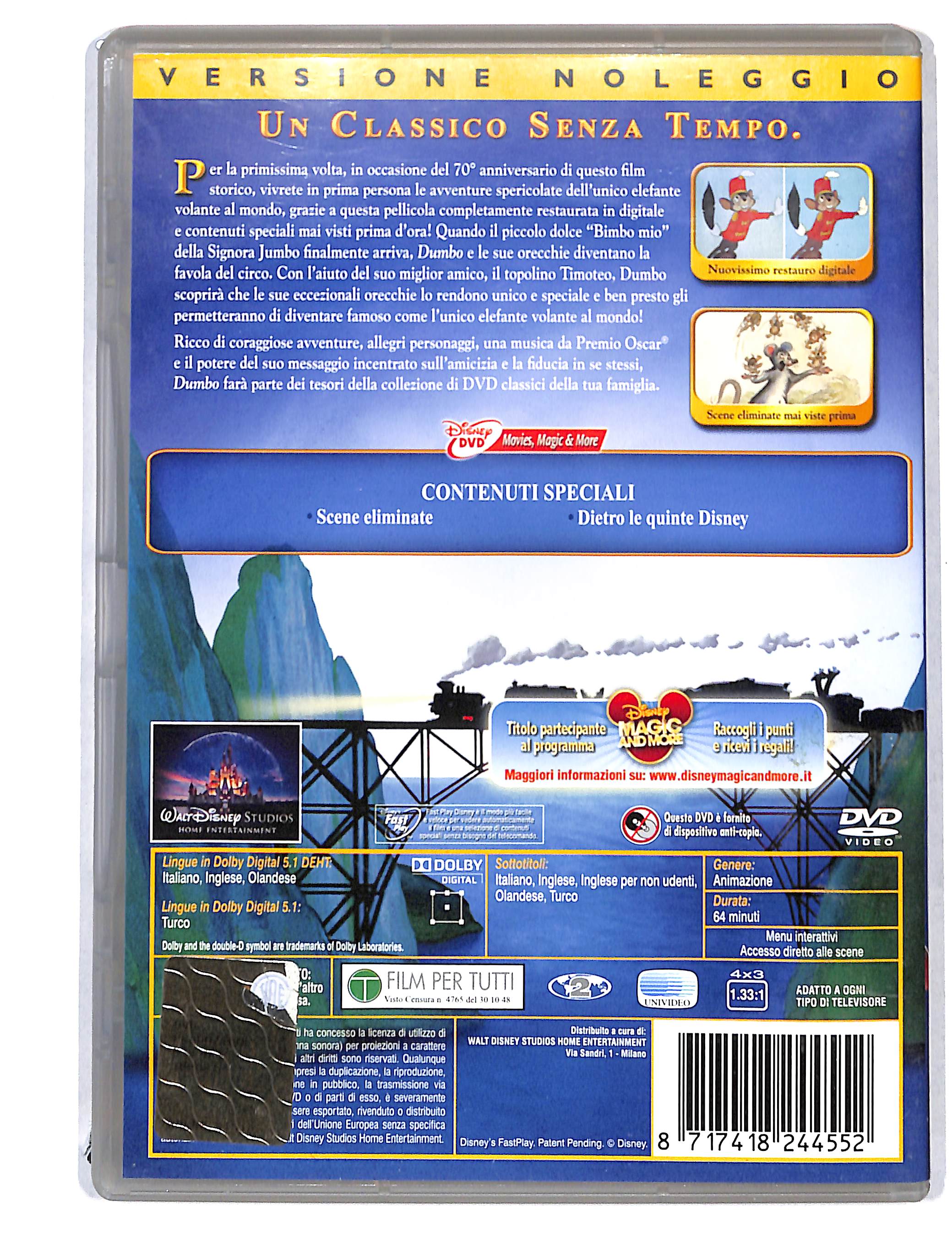 EBOND Dumbo NOLEGGIO DVD DB741844 - Image 2