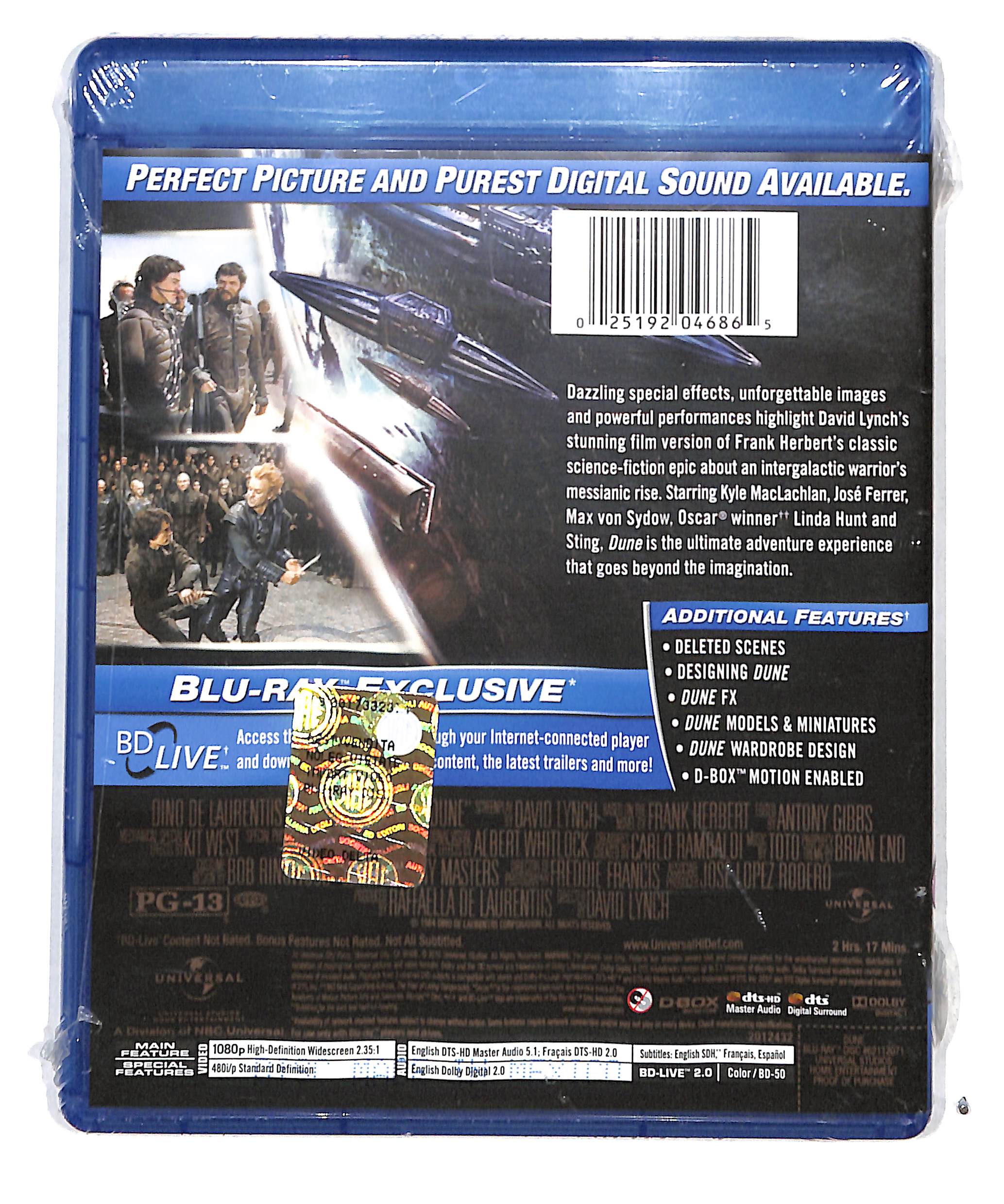 EBOND Dune Edizione Uk BLURAY DB711638 - Image 2