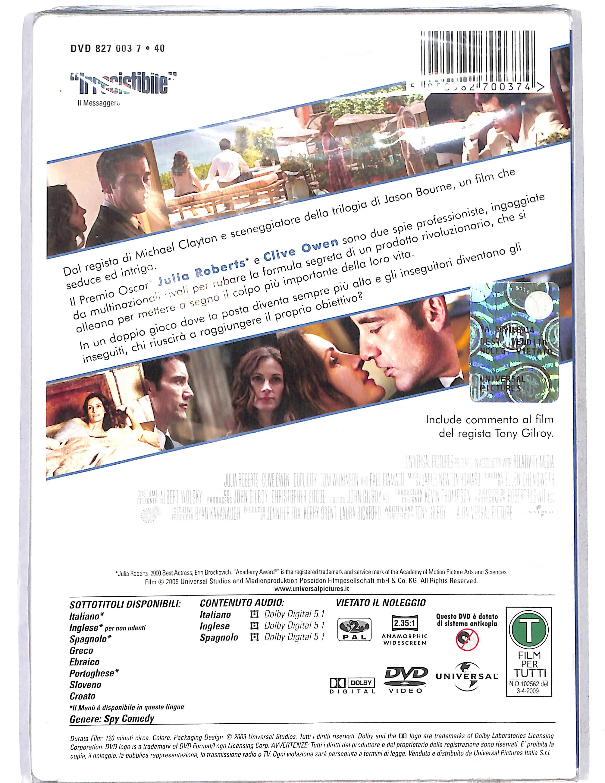 EBOND Duplicity NOLEGGIO DVD DB758908 - Image 2