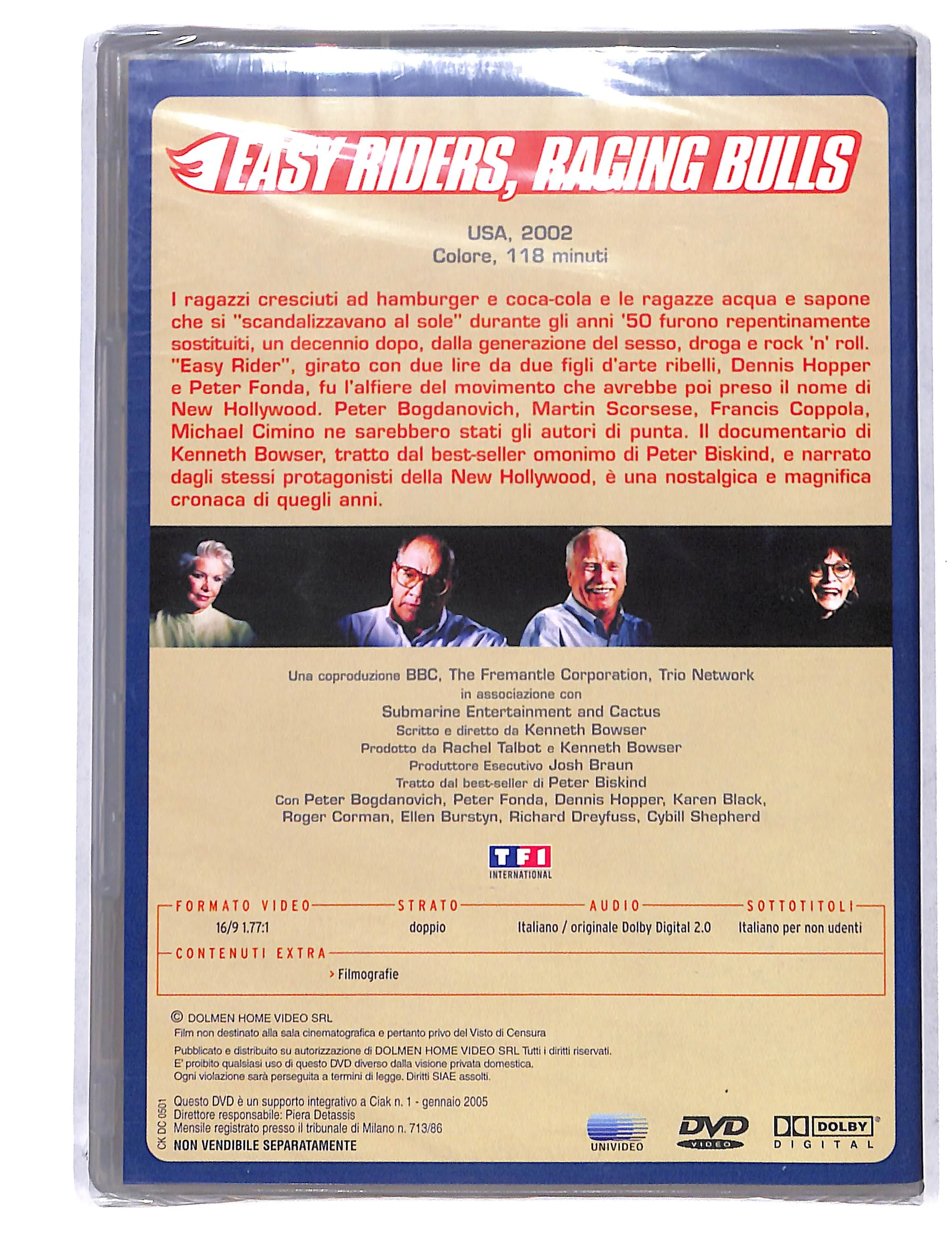 EBOND Easy Riders Raging Bulls EDITORIALE DVD DB736641 - Image 2