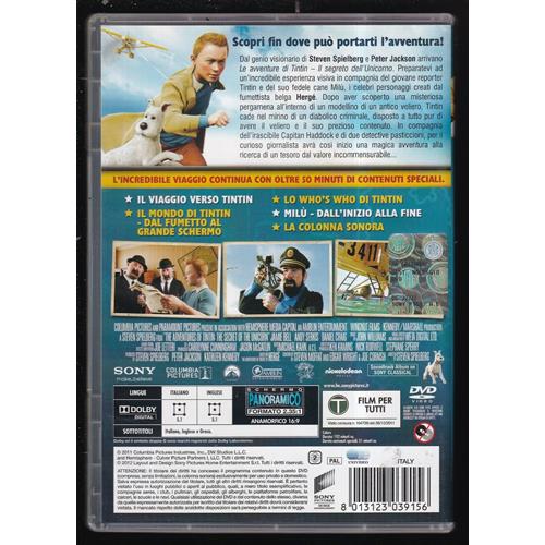 EBOND Ebon Le Avventure Di Tintin Il Segreto Dell'unicorno DVD DB725707 - Image 2