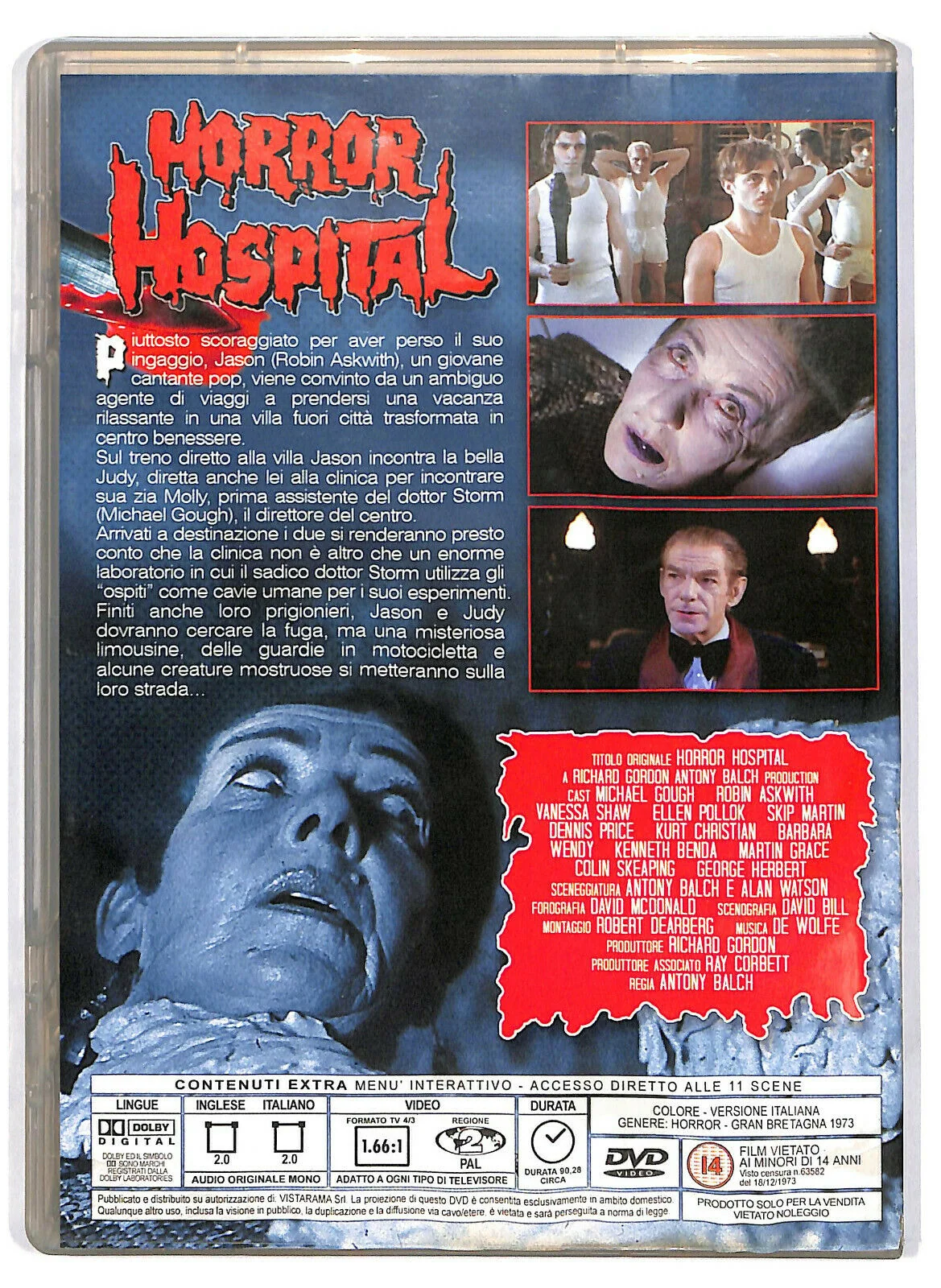 EBOND Ebondhorror Hospital DVD DB723303 - Image 2