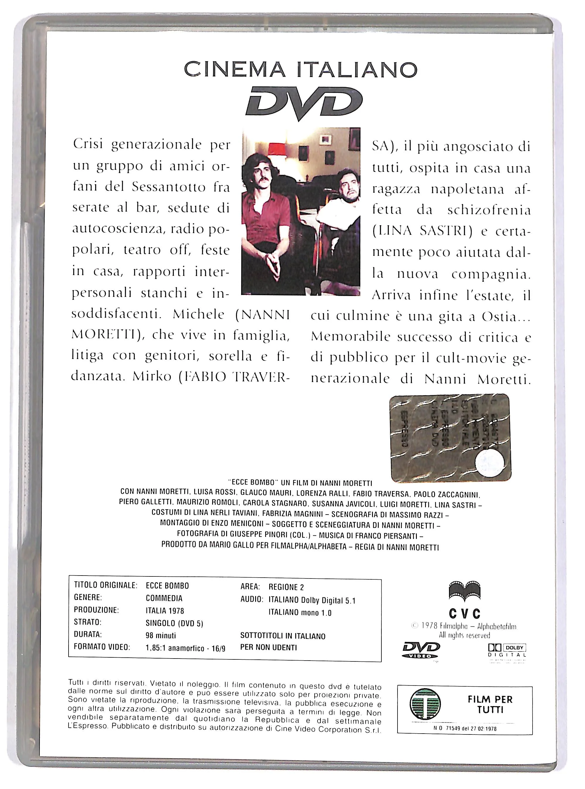 EBOND Ecce bombo EDITORIALE DVD DB760645 - Image 2