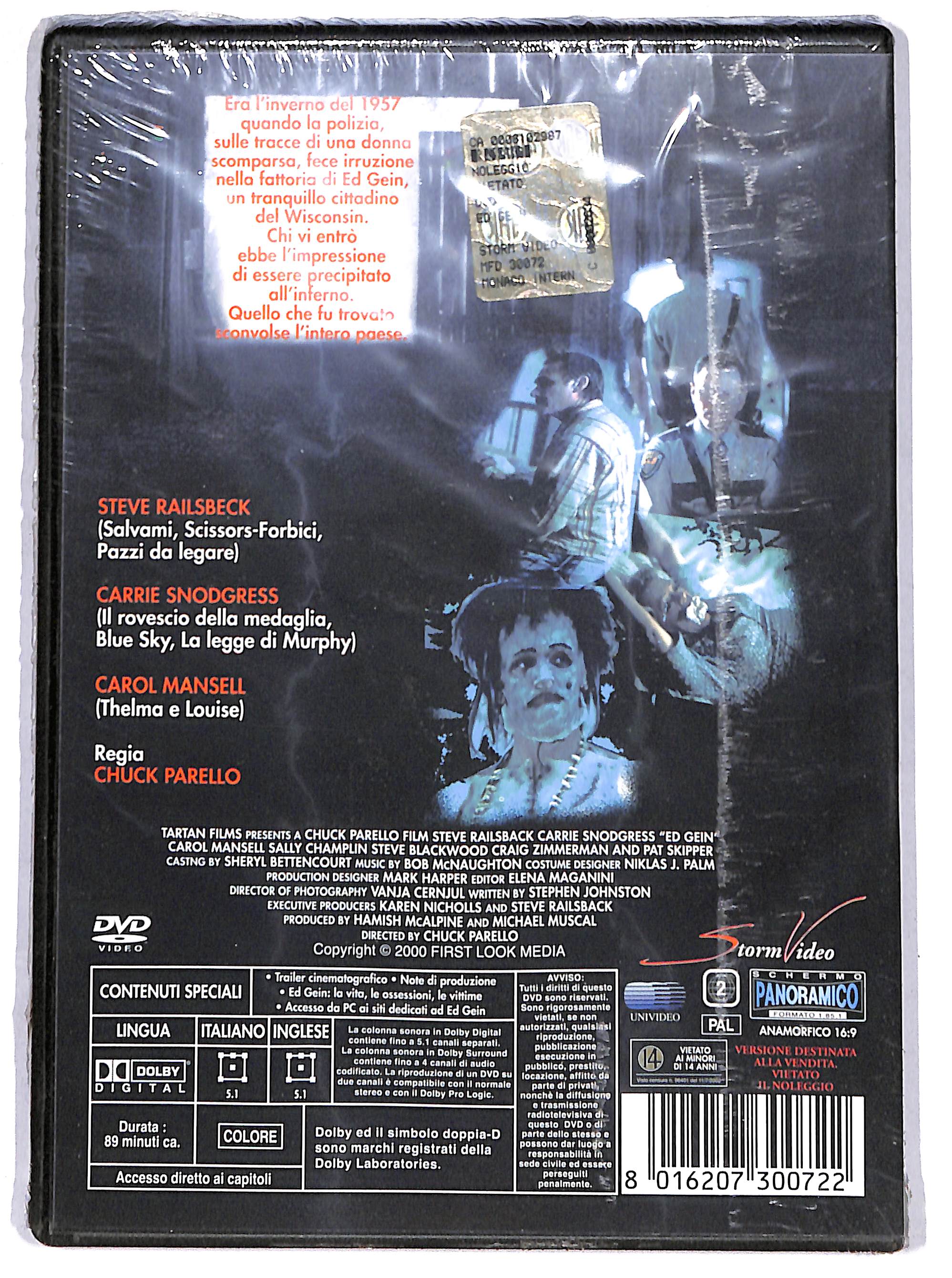 EBOND ed gein DVD DB773365 - Image 2