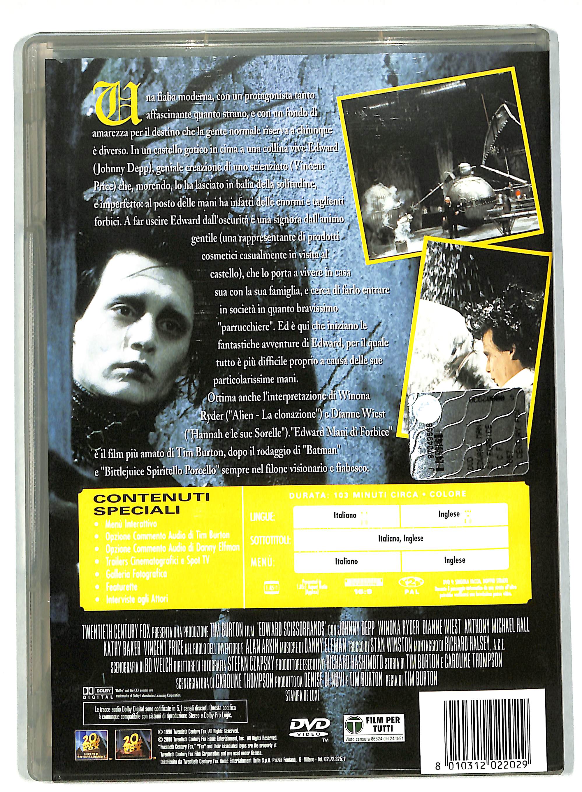 EBOND Edward Mani Di Forbice DVD DB741623 - Image 2