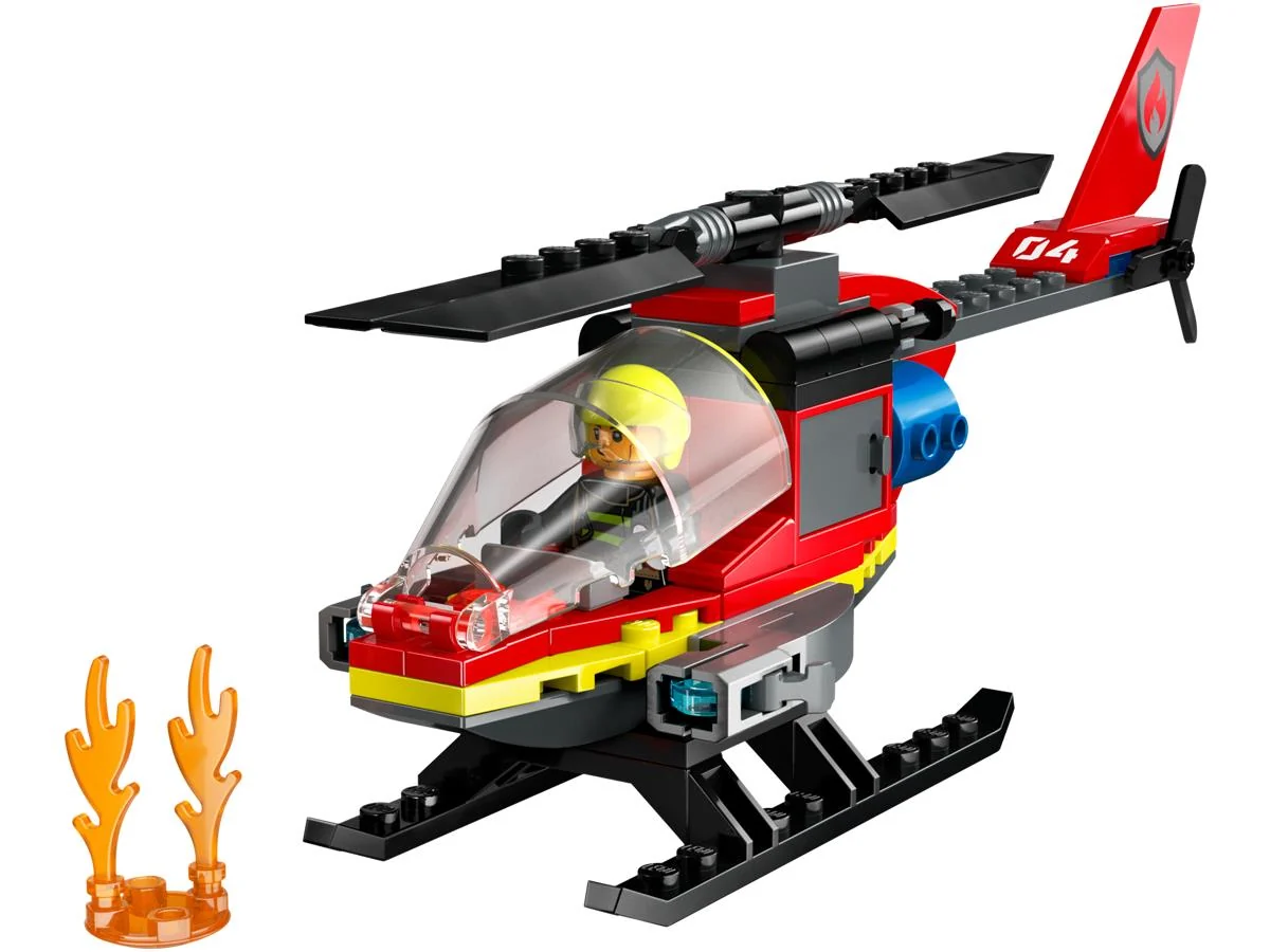 LEGO 60411 Elicottero dei pompieri - Image 4