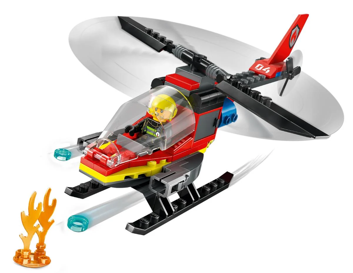 LEGO 60411 Elicottero dei pompieri - Image 5
