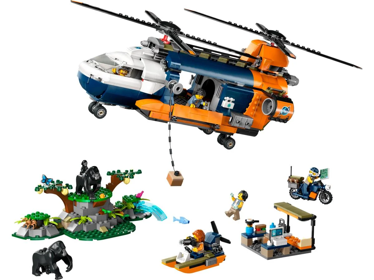 LEGO 60437 Elicottero dell’Esploratore della giungla - Image 3