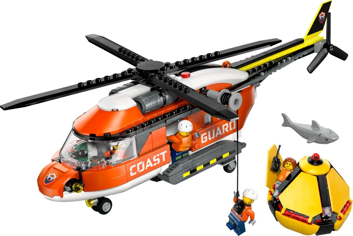 LEGO 60503 Elicottero della Guardia Costiera - Image 5