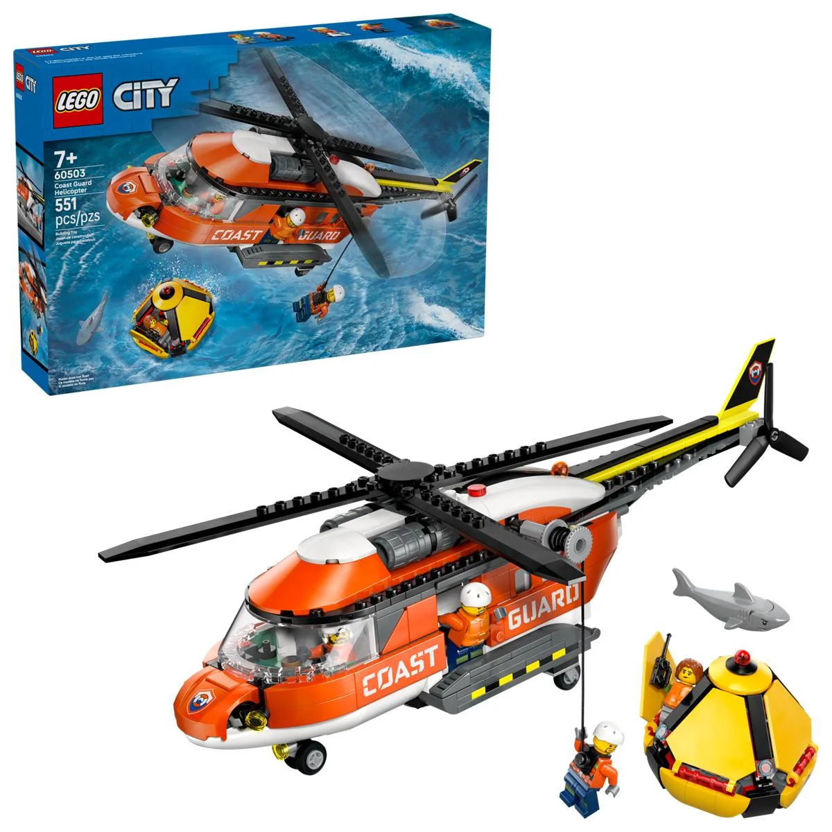 LEGO 60503 Elicottero della Guardia Costiera - Image 6