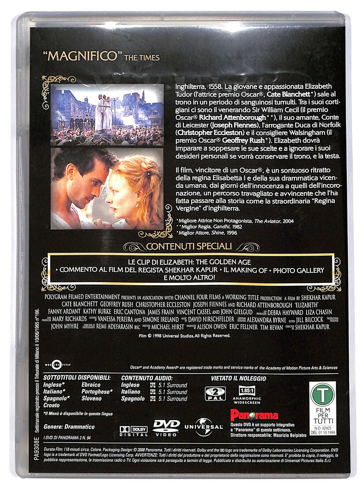 EBOND Elizabeth  Editoriale DVD DB744427 - Image 2
