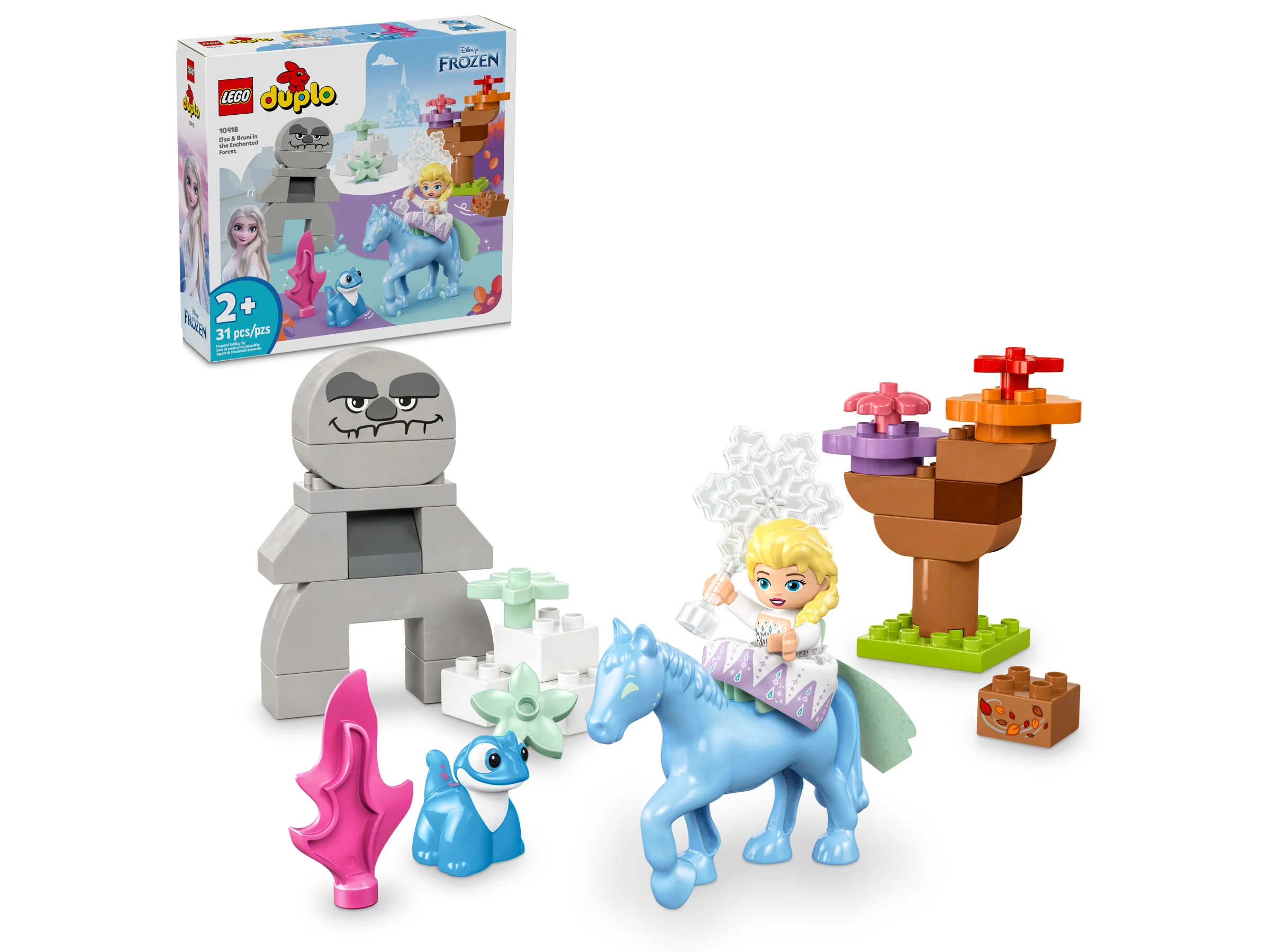LEGO 10418 Elsa e Bruni nella foresta incantata