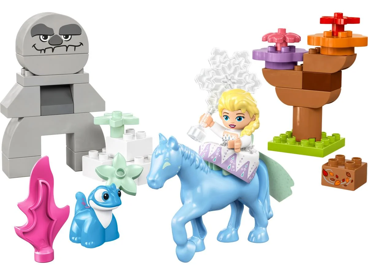 LEGO 10418 Elsa e Bruni nella foresta incantata - Image 5