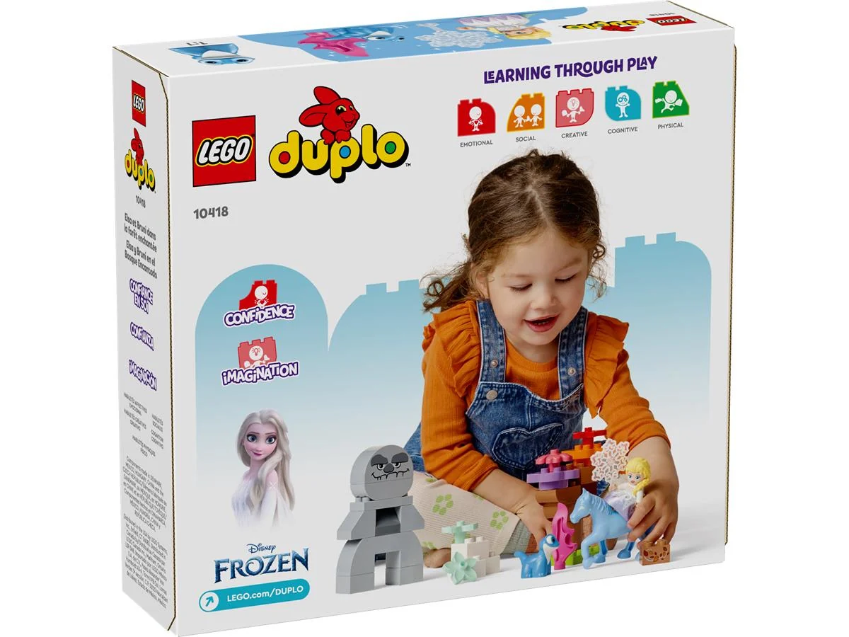 LEGO 10418 Elsa e Bruni nella foresta incantata - Image 6