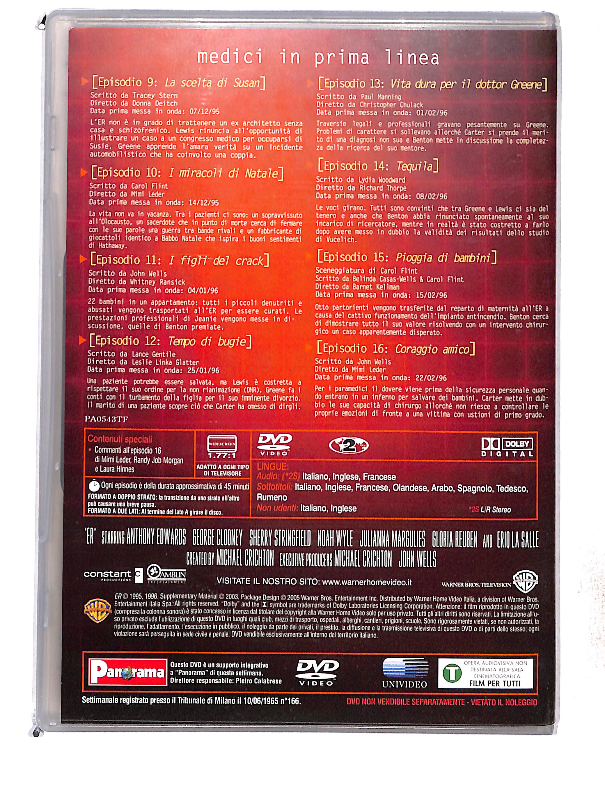EBOND ER - Medici in prima linea anno 2 episodi 9-16 EDITORIALE DVD DB761432 - Image 2
