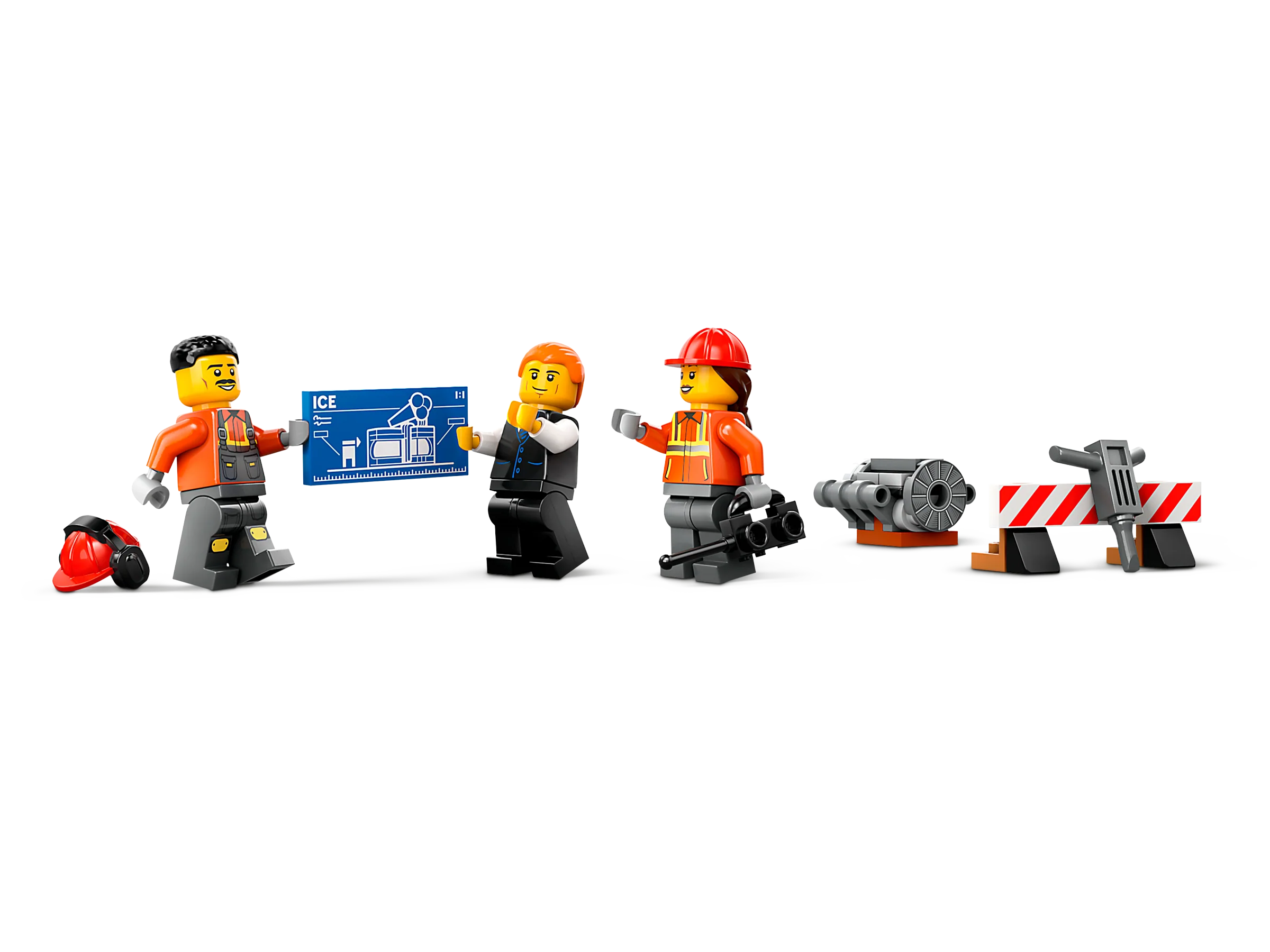LEGO 60420 Escavatore da cantiere giallo - Image 5