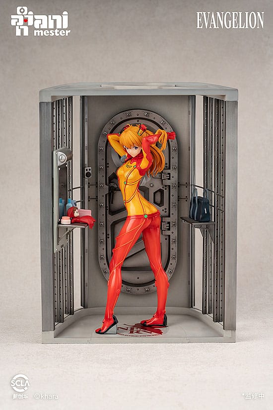 EVANGELION: 2.0 YOU CAN (NOT) ADVANCE STATUE 1/7 ASUKA SHIKINAMI LANGLEY 23 CM P032871 - Image 5