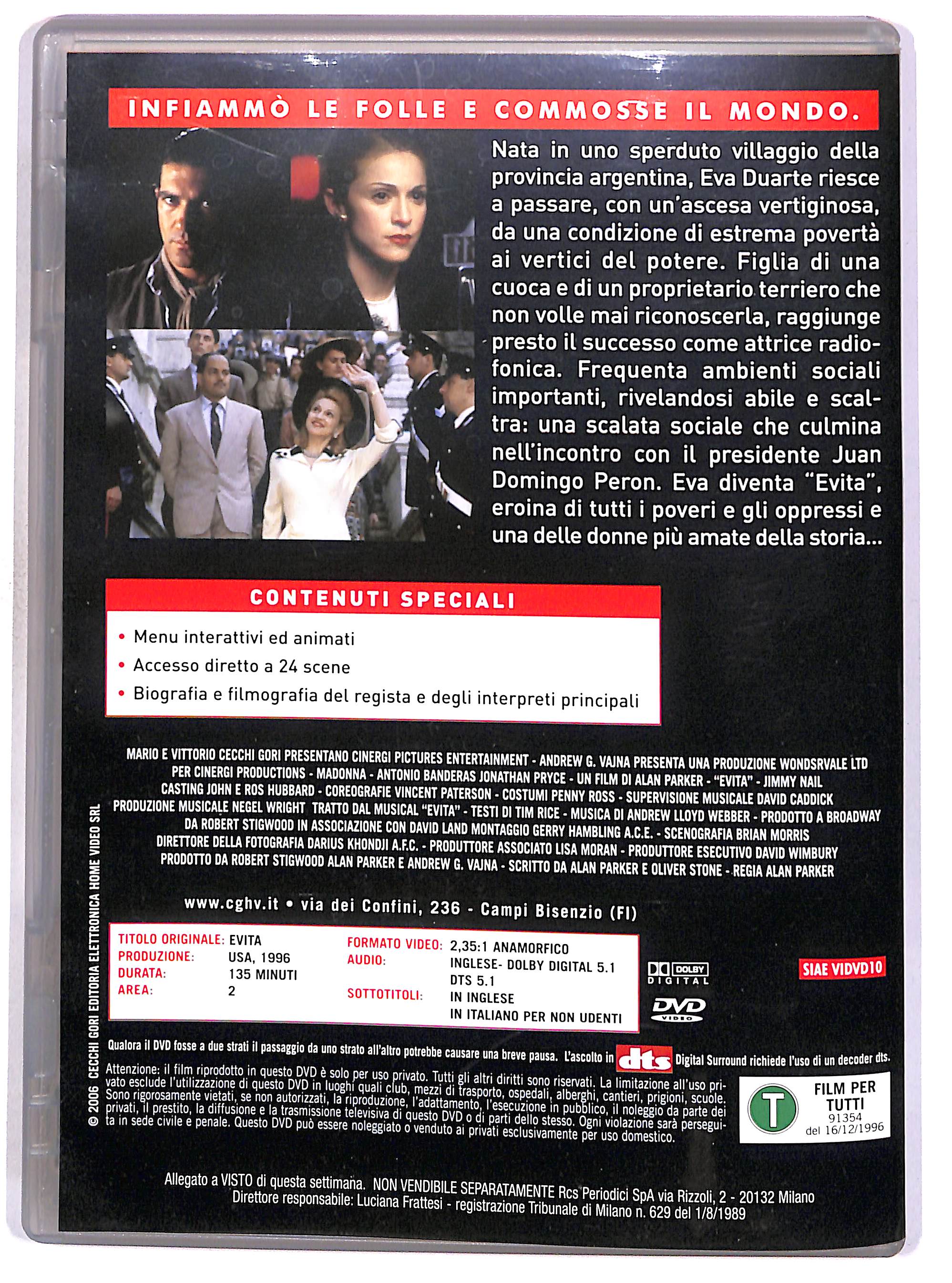 EBOND Evita EDITORIALE DVD DB735655 - Image 2