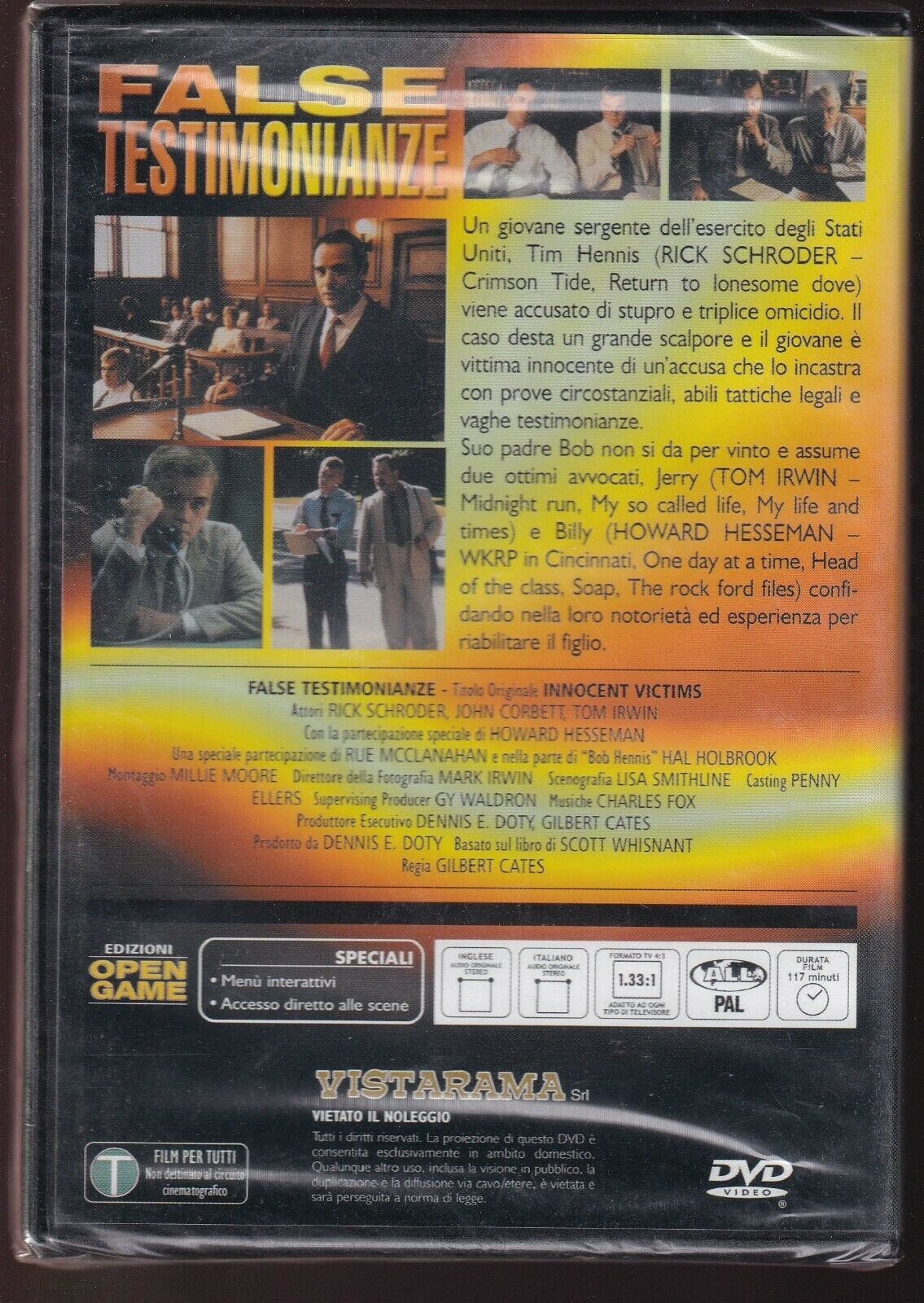 EBOND False Testimonianze Di Gilbert Cates Editoriale DVD DB709621 - Image 2