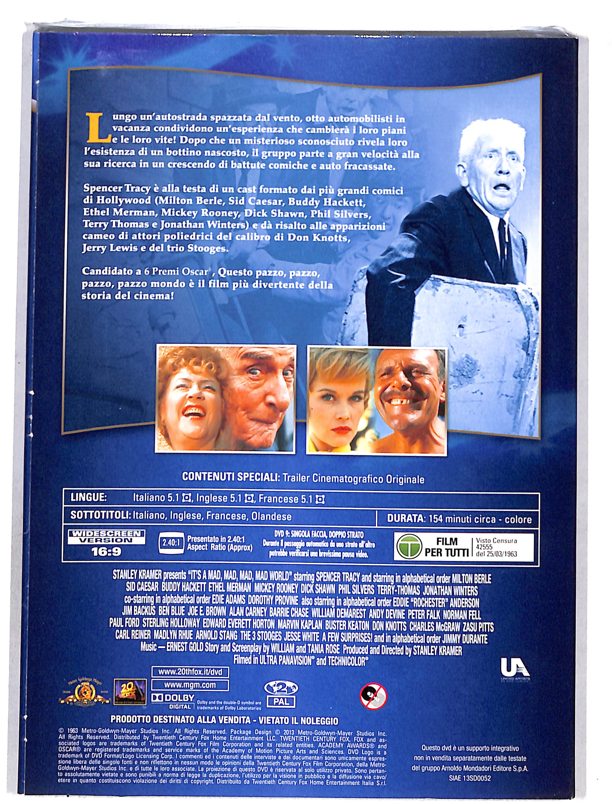 EBOND Family Edition - questo pazzo pazzo pazzo mondo EDITORIALE DVD DB722738 - Image 2